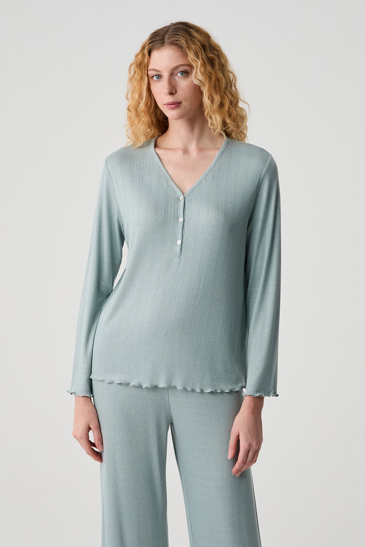La Loggia de Céladon - Ensemble 2 Pcs - Douceur aérienne et féminité sereine
