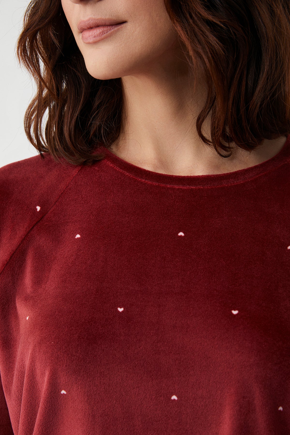 Camélia Pourpre Étoilé - Ensemble 2 Pcs - Élégant brillant et cosy distingué