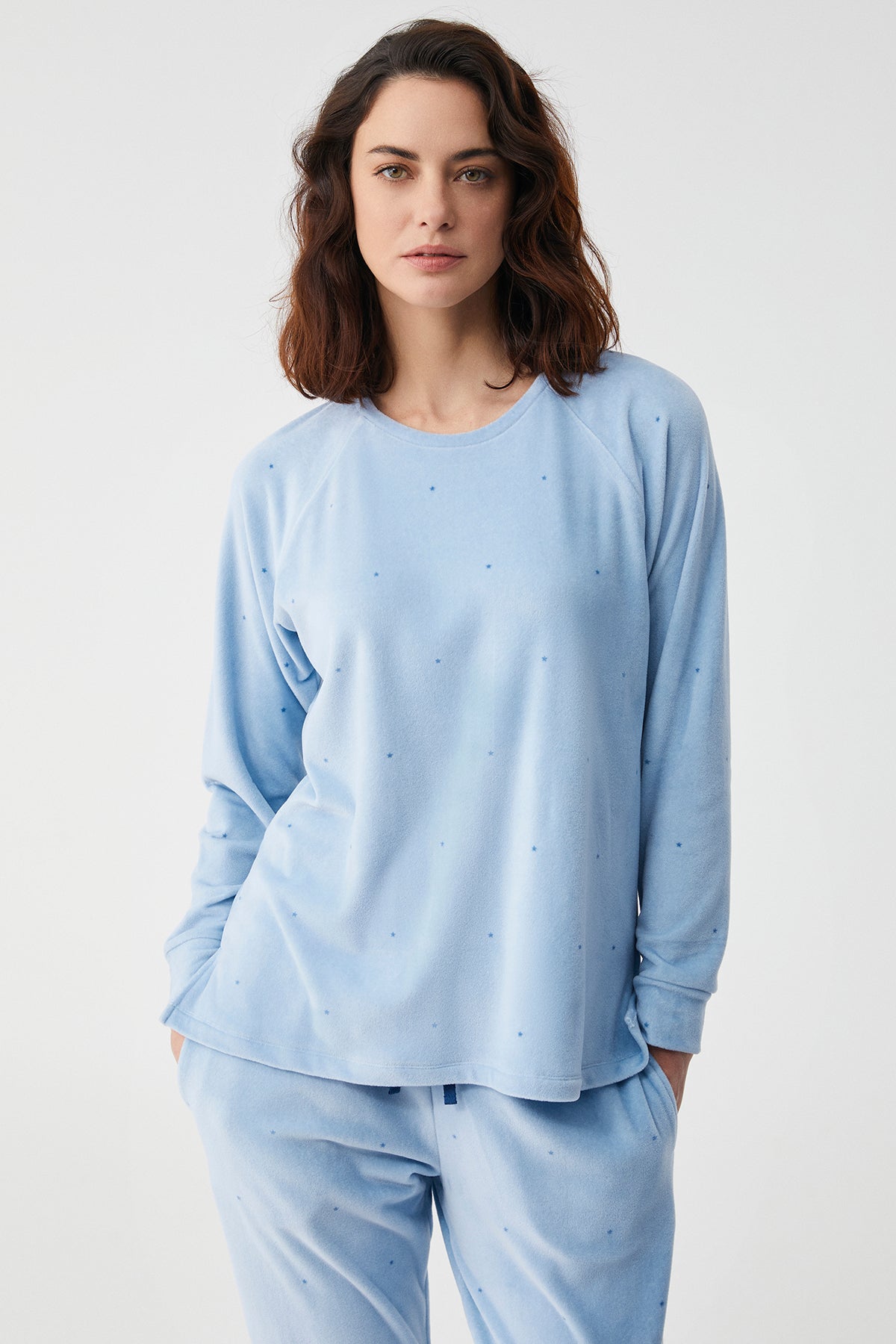 Brume d’Hortensia - Ensemble 2 Pcs - Douceur nuageuse et confort apaisant