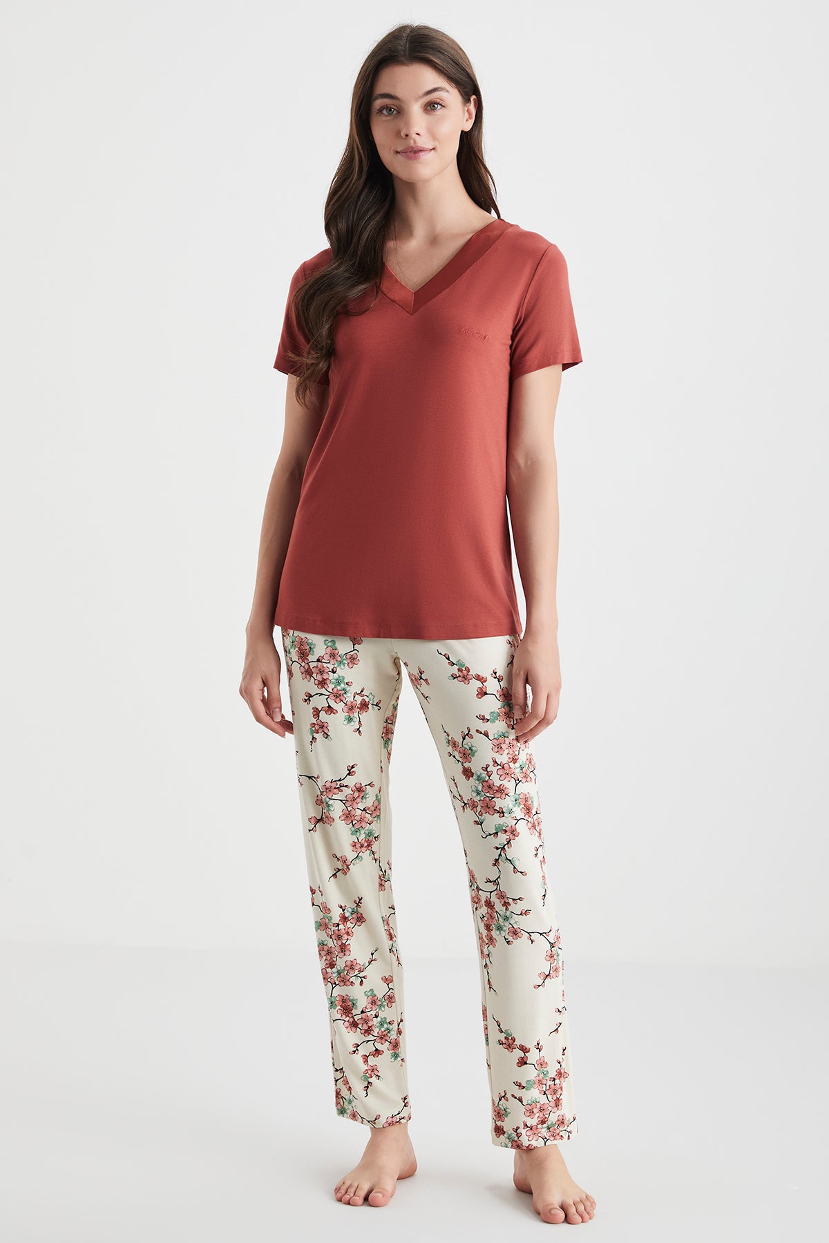 Éclat de Terre - Ensemble 2 Pcs- Chaleureuse terracotta et éclat naturel