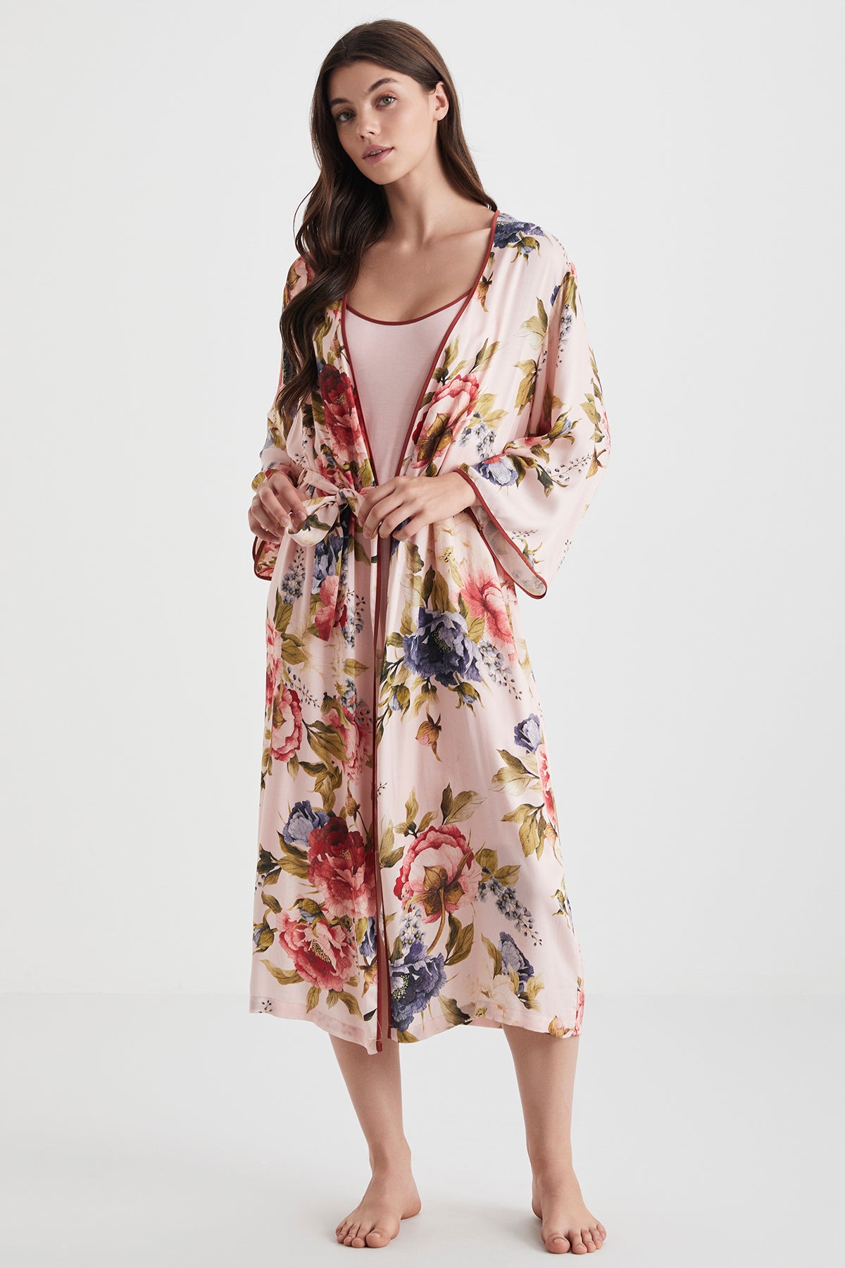 Fleur de Soie – Ensemble 2 Pcs - Caresse Florale et douceur envoûtante