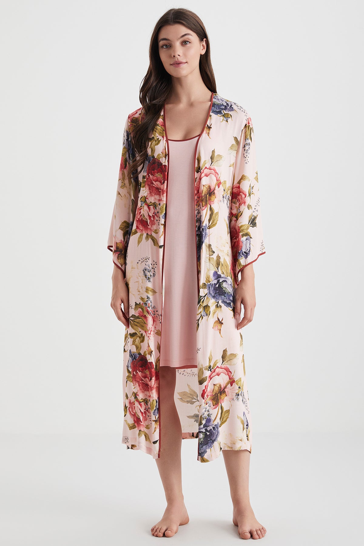 Fleur de Soie – Ensemble 2 Pcs - Caresse Florale et douceur envoûtante