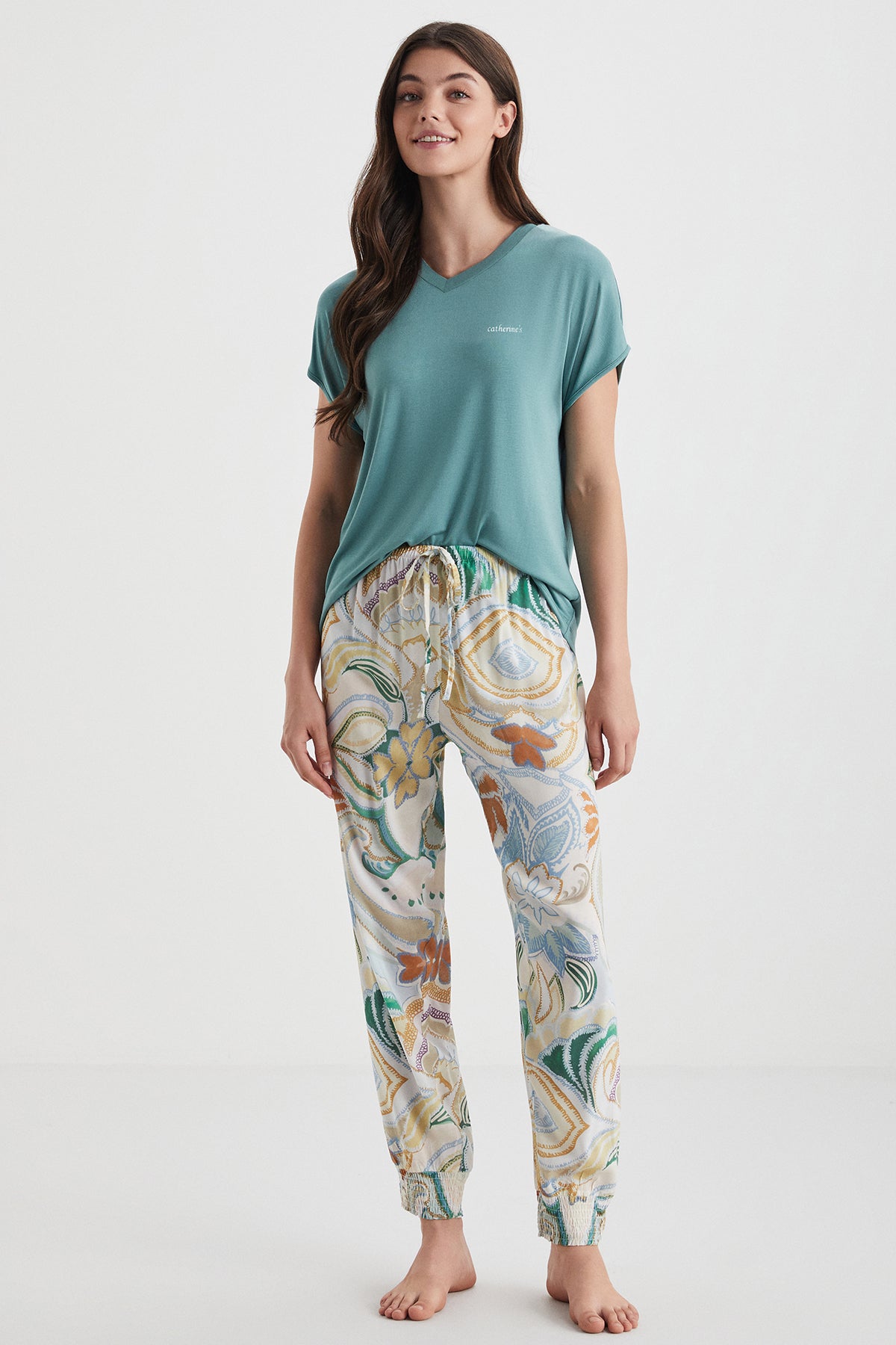 Brise d’Émeraude- Ensemble 2 Pcs- Douceur, couleur et libreté