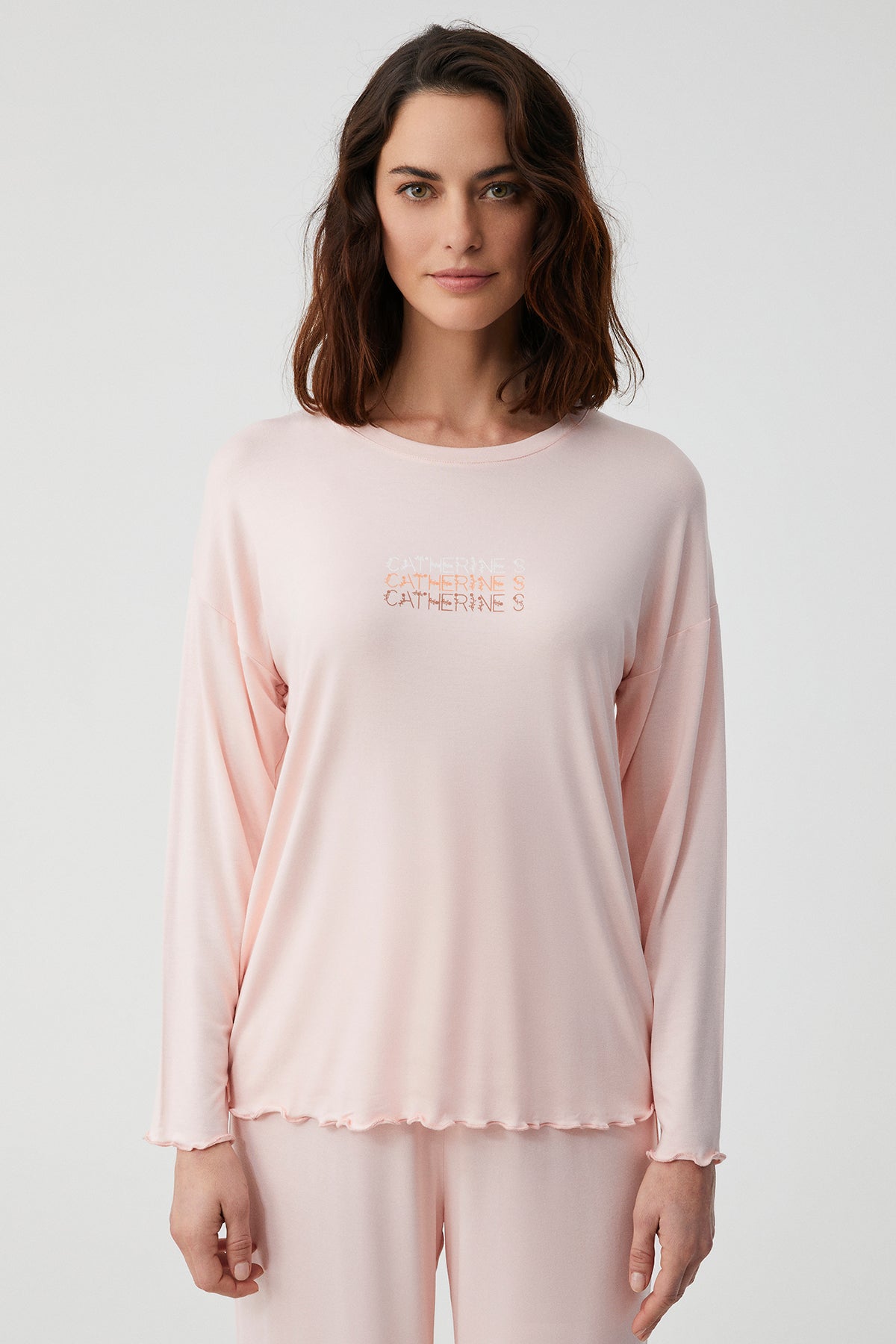 Pivoine de Lune - Pyjama 2 Pcs - Élégance douce et féminité paisible