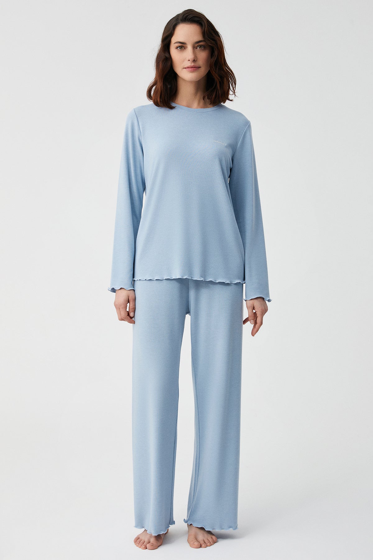Bleu de Lune - Ensemble 2 Pcs - Élégance paisible et délicatesse enveloppante
