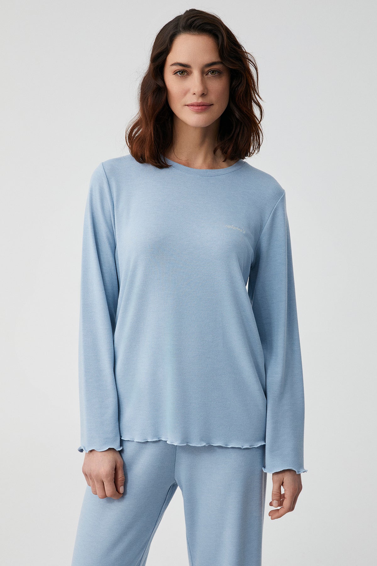 Bleu de Lune - Ensemble 2 Pcs - Élégance paisible et délicatesse enveloppante