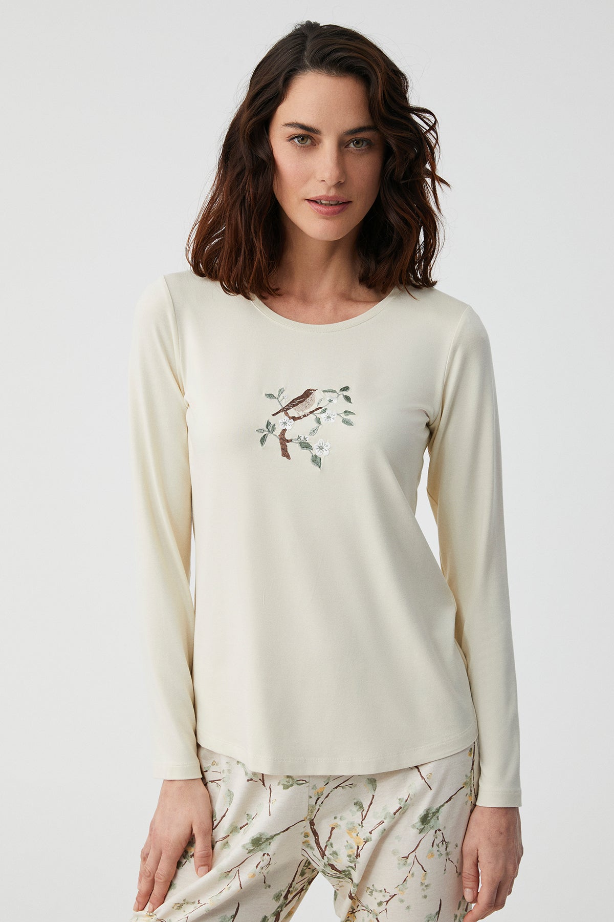 Jasmin d’Aube - Pyjama 2 Pcs - Pureté raffinée et délicatesse  florale