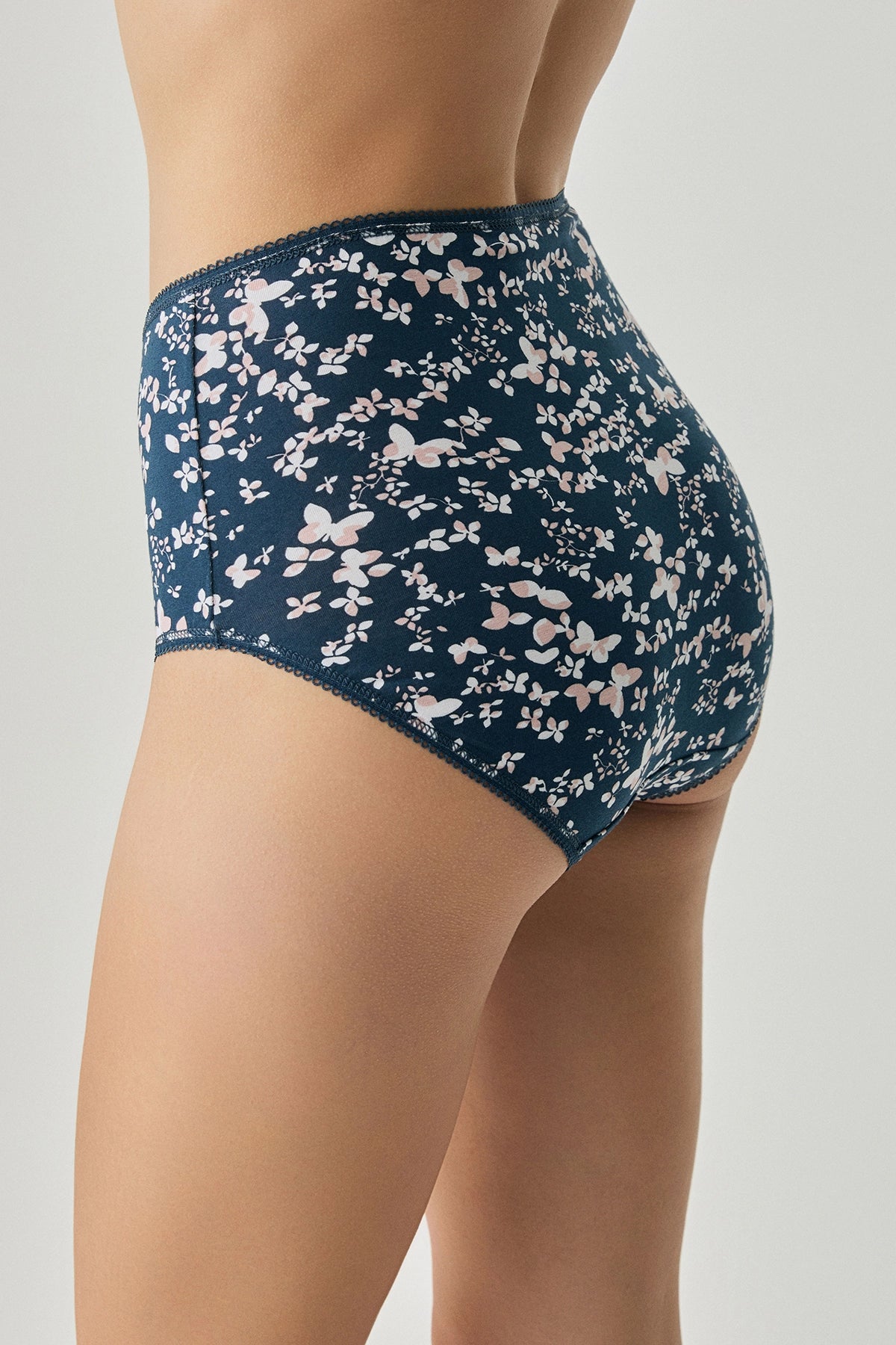 Caresse de Coton - Set de 5 culottes hautes - Douceur enveloppante et confort absolu