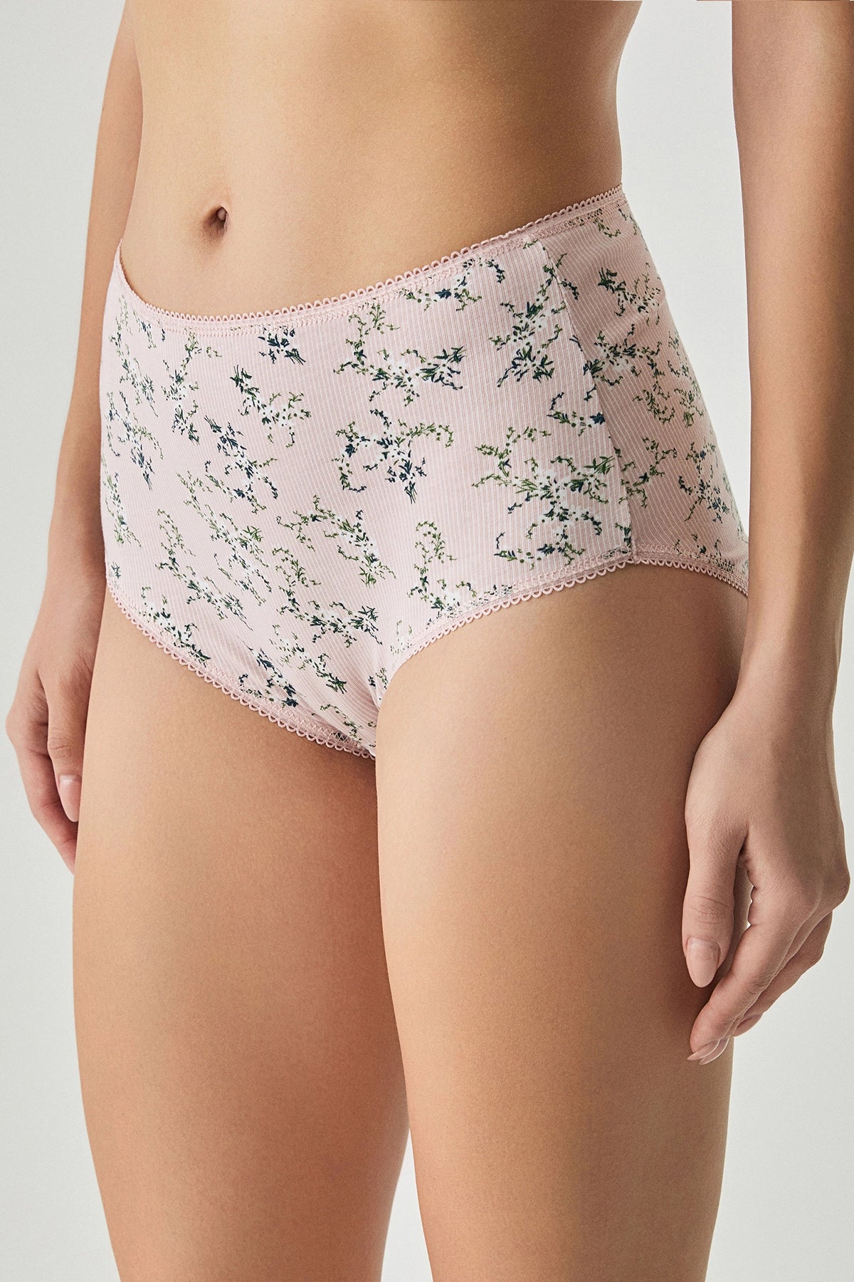 Caresse de Coton - Set de 5 culottes hautes - Douceur enveloppante et confort absolu