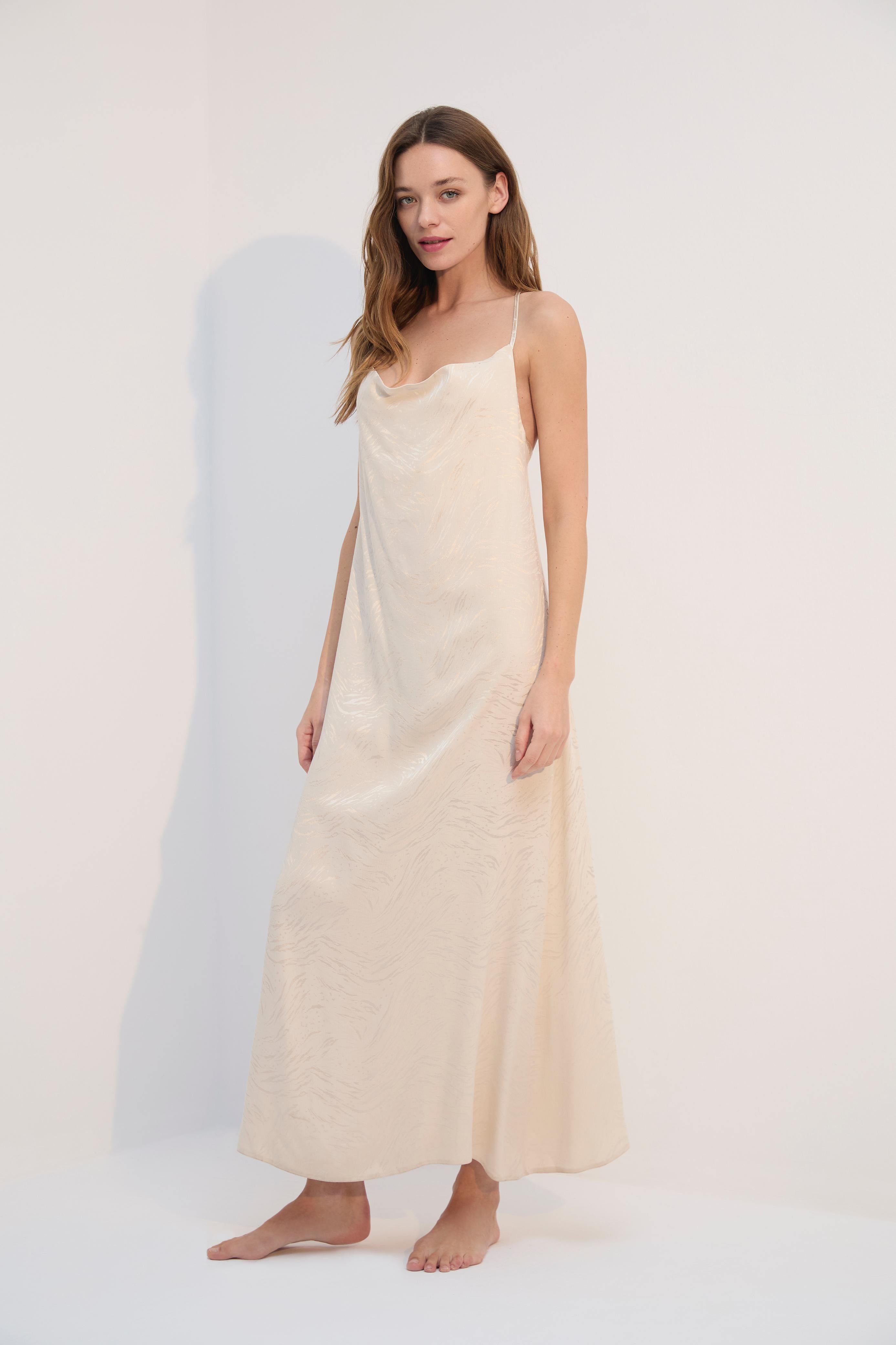 Voile d’Iris - Ensemble 2 Pcs - Poésie élégante et raffinement  nacré