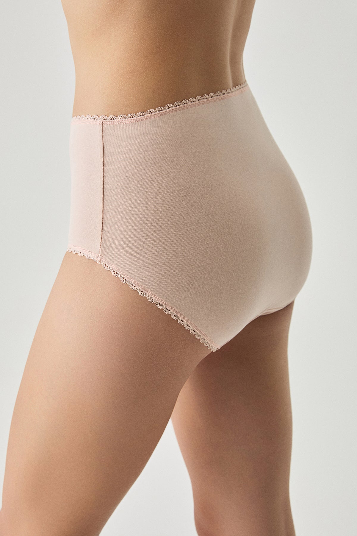 Étreinte de Coton - Set de 3 culotte hautes -Douceur enveloppante et confort infini