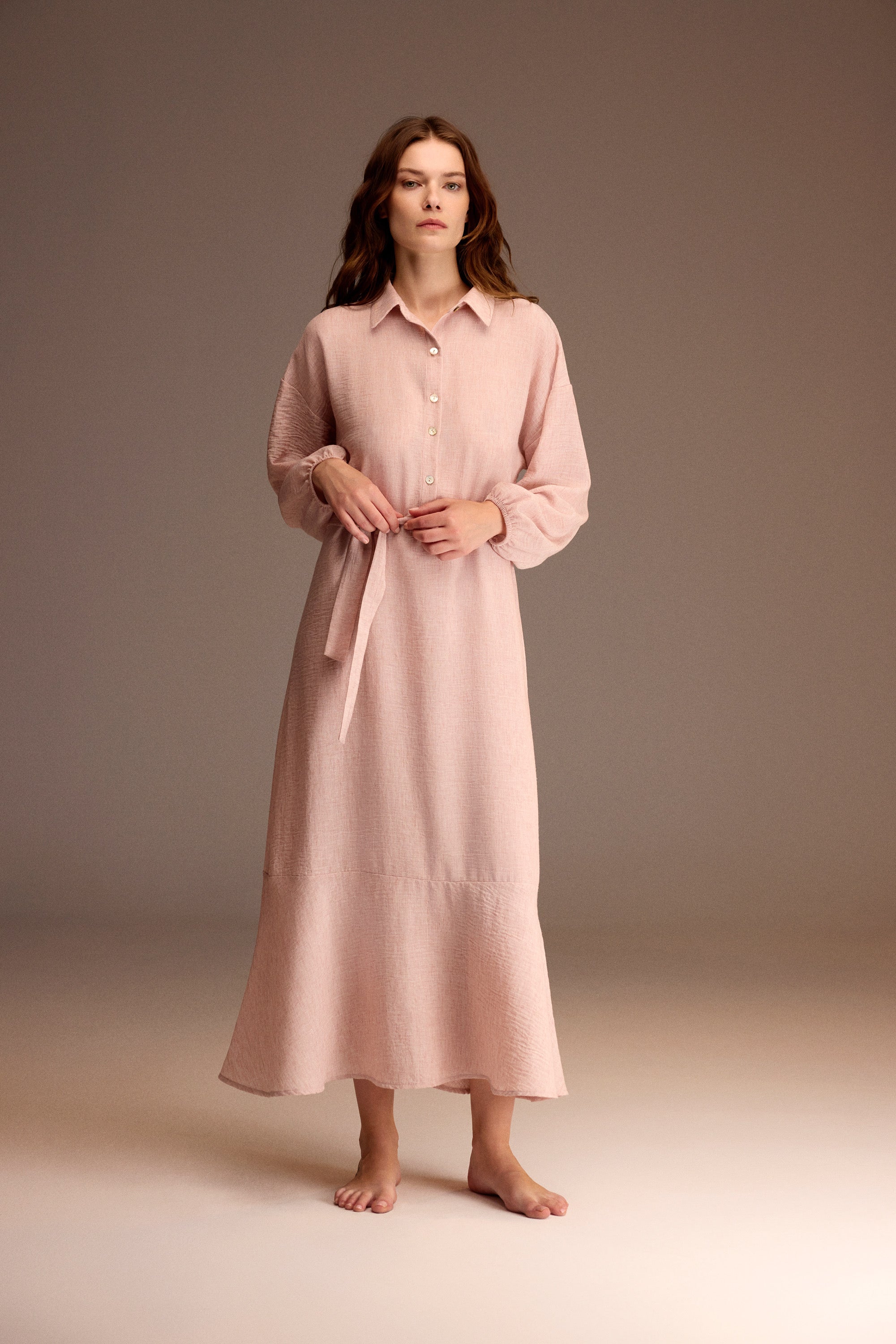 Musc De Rose - Robe longue - Douceur romantique et féminité délicate