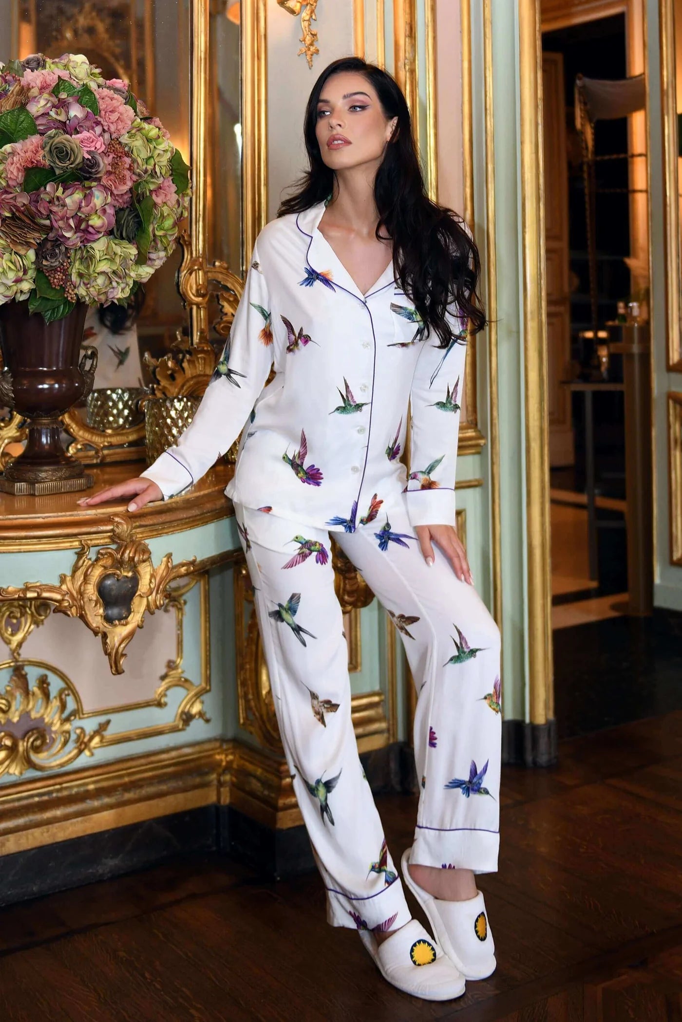 Oiseau de Minuit - Pyjama Colibri2 Pcs - Naturellement chic et confortablement raffiné