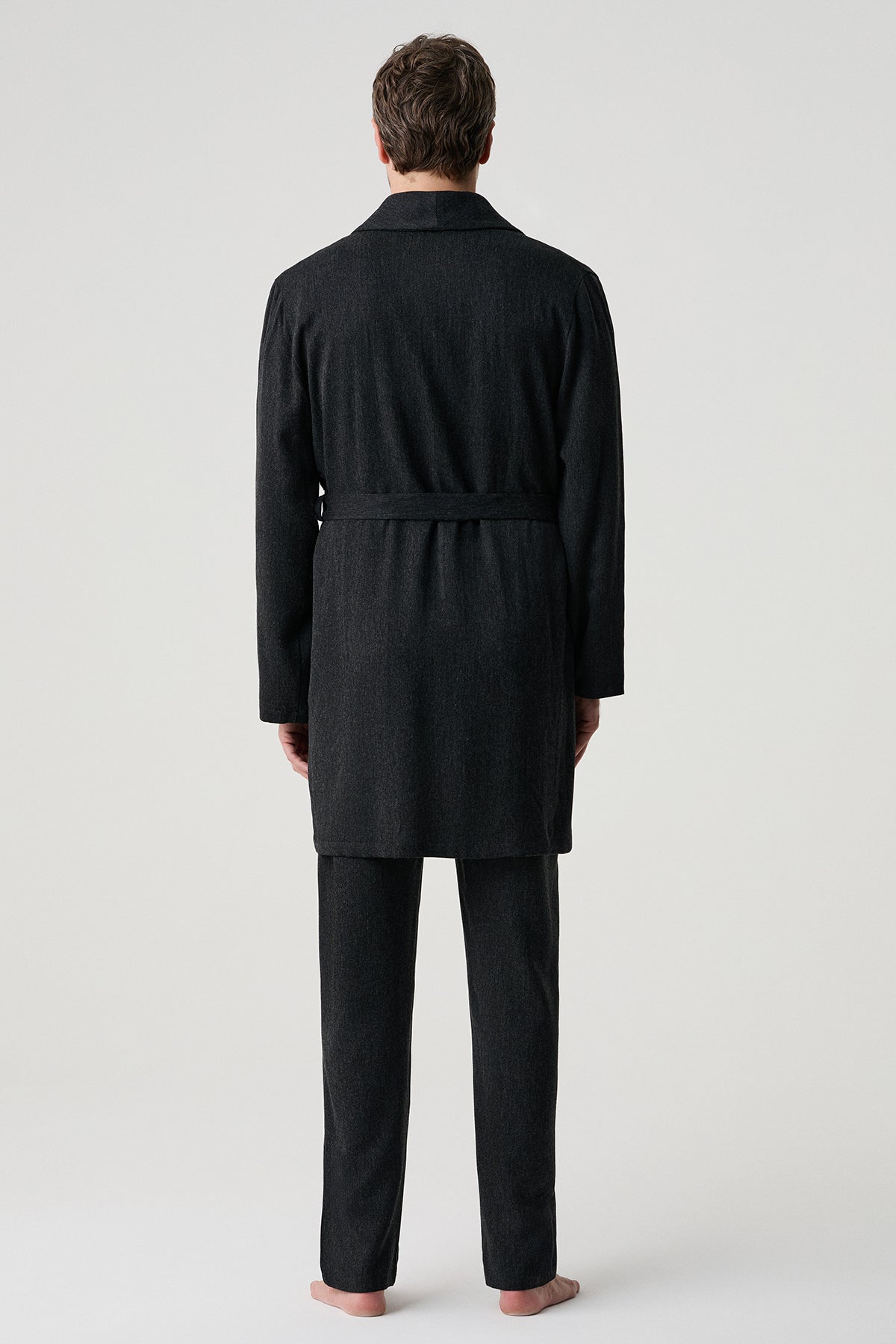 Le Rituel du Soir - Robe de chambre - Élégance nocturne et confort enveloppanl