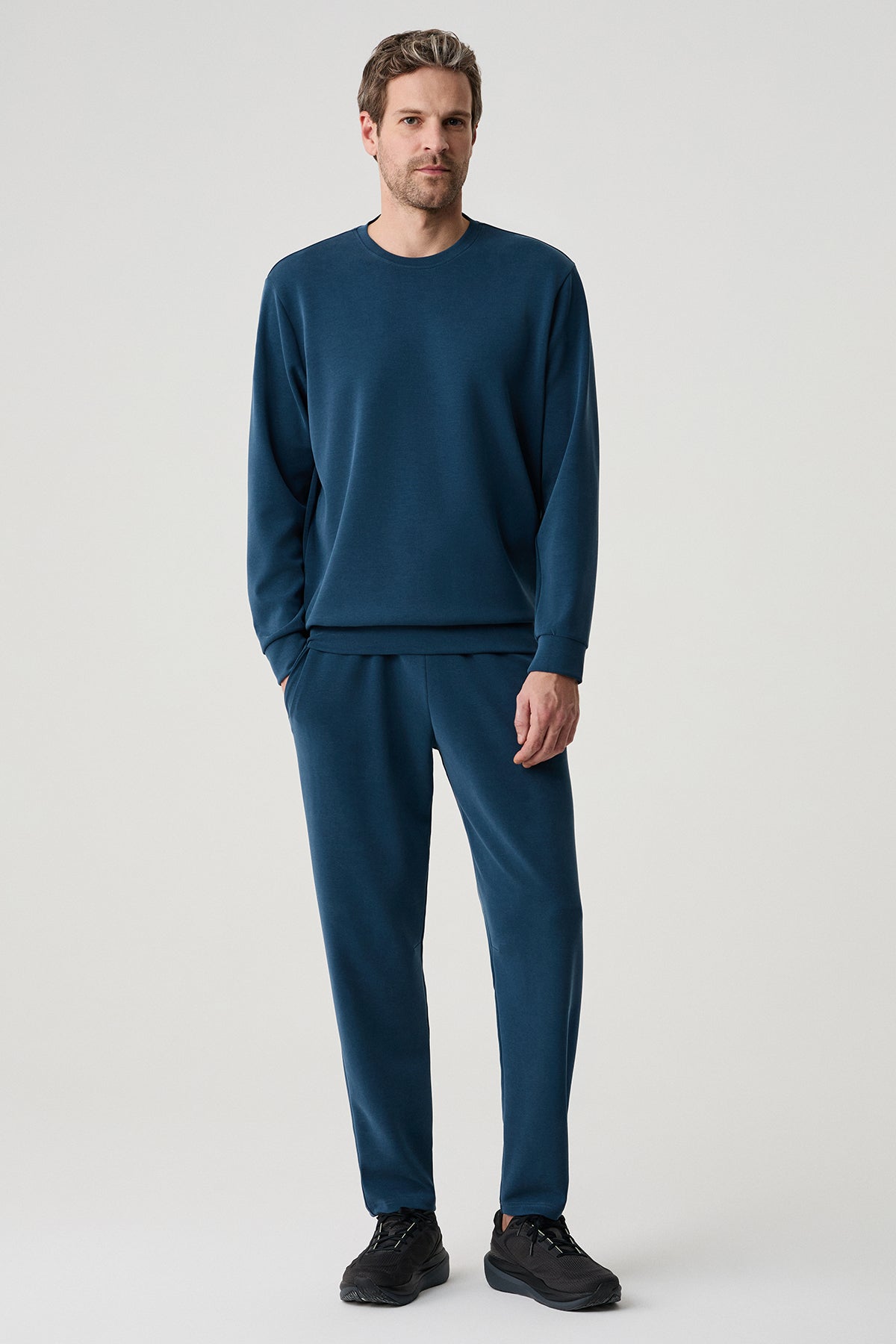Le Soir Azur -  Ensemble 2 Pcs -  Élégance marine et douceur contemporaine