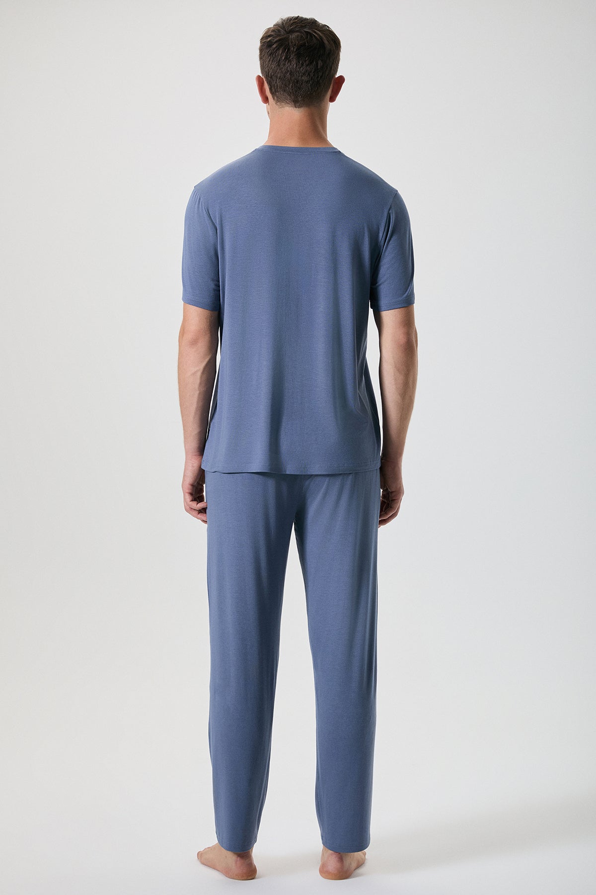 Azur Intemporel - Pyjama 2Pcs - Pureté bleutée et confort distingué