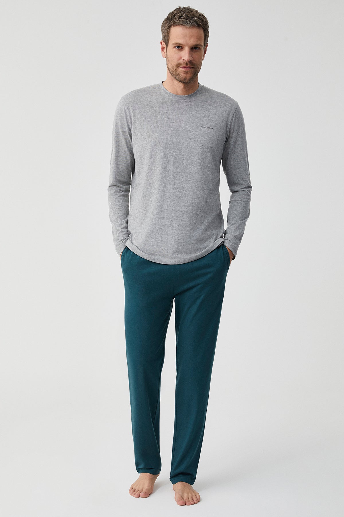 Étoile de Brume - Pyjama 2 Pcs - Simplicité sophistiquéeet confort enveloppant