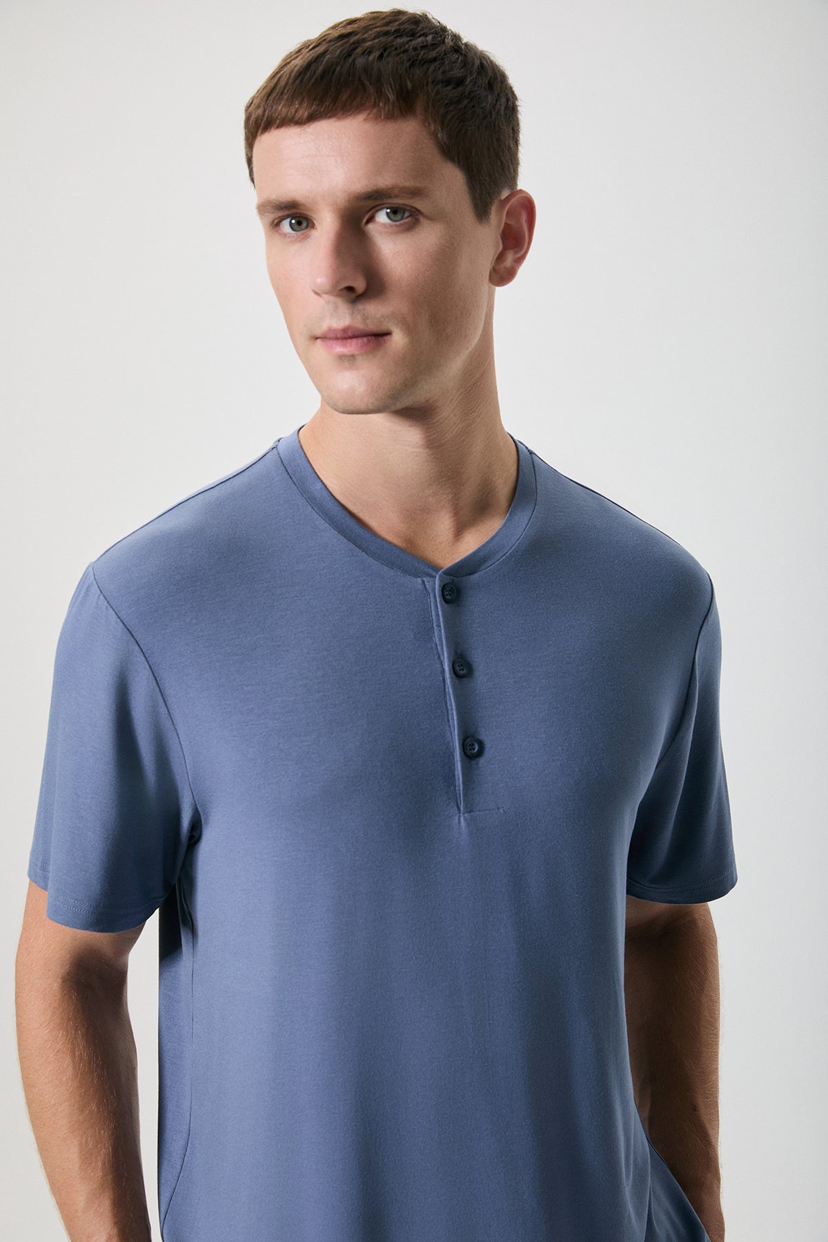 Azur Calme - Pyjama 2 Pcs - Douceur sophistiquée et confort absolu