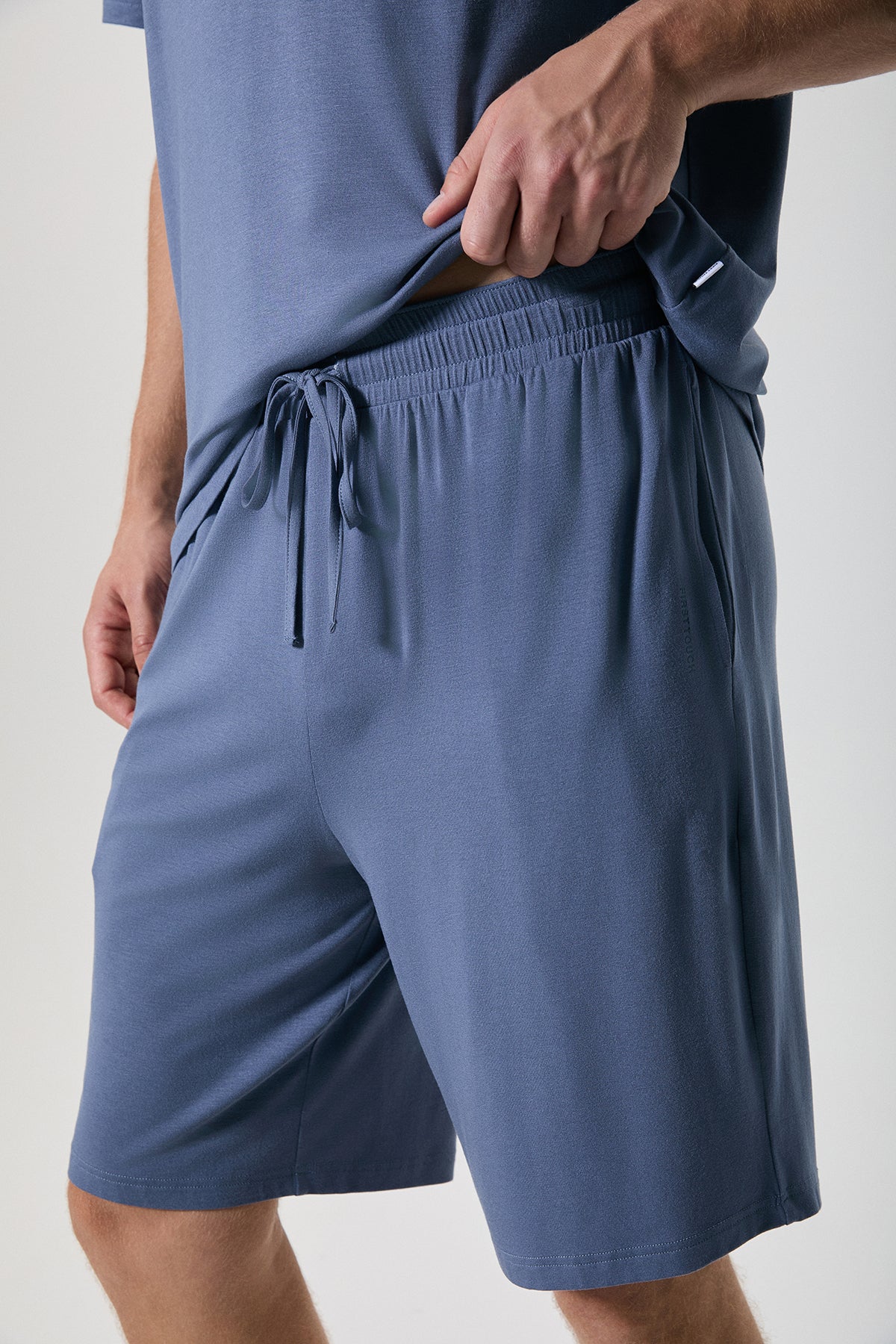 Azur Calme - Pyjama 2 Pcs - Douceur sophistiquée et confort absolu