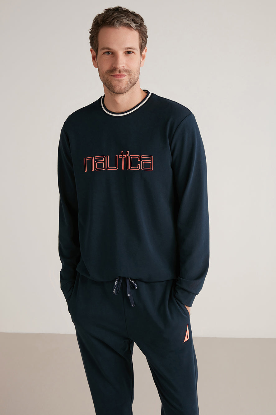 Pyjama homme bleu