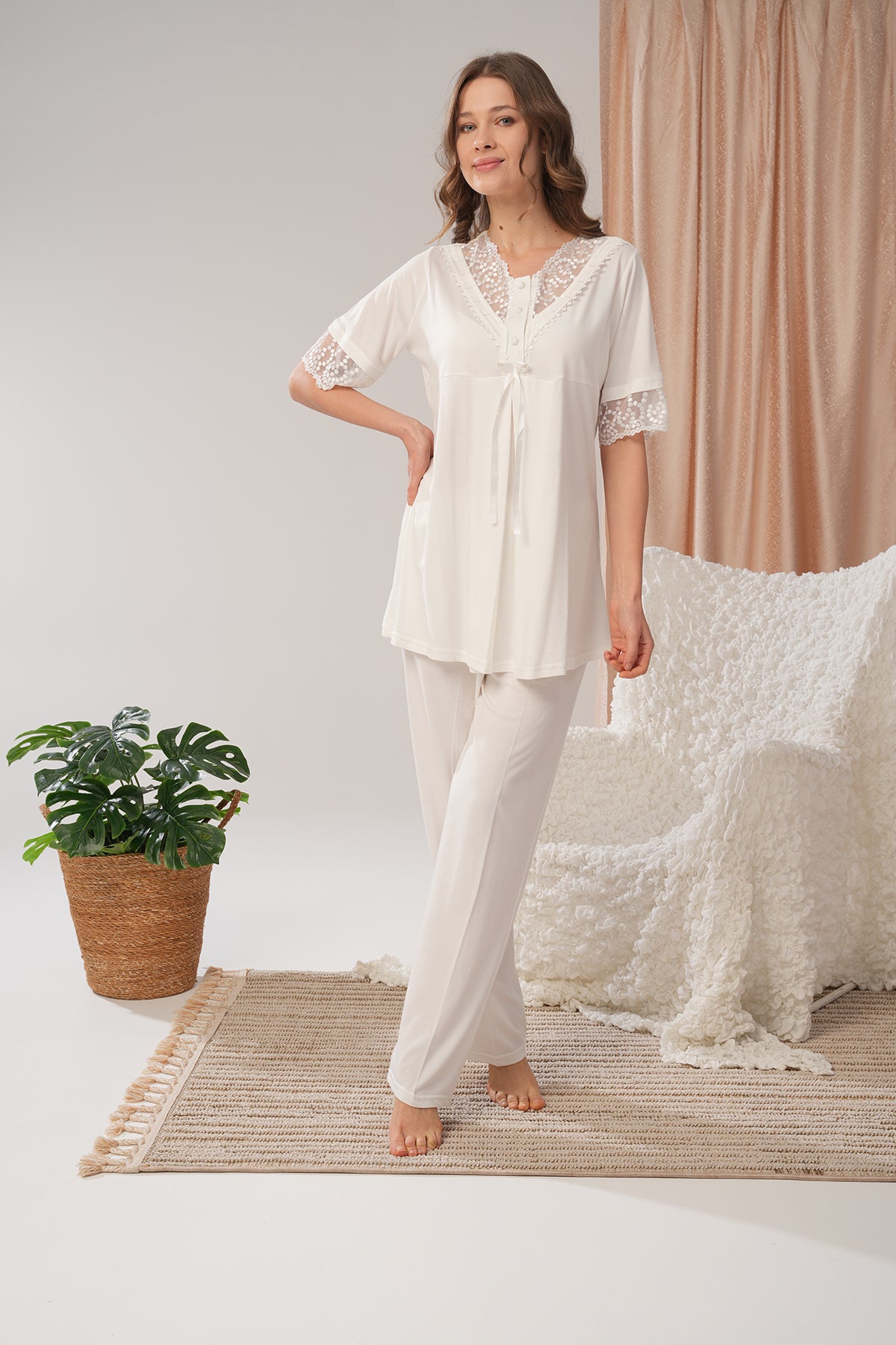 Tendresse Infinie - Ensemble 3 Pcs maternité - Amour peau à peau et nuit paisible cn