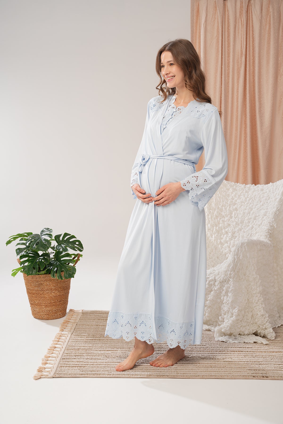 Lueur de Tendresse -Ensemble 2 Pcs maternité -Caresse pure et beauté douce cn