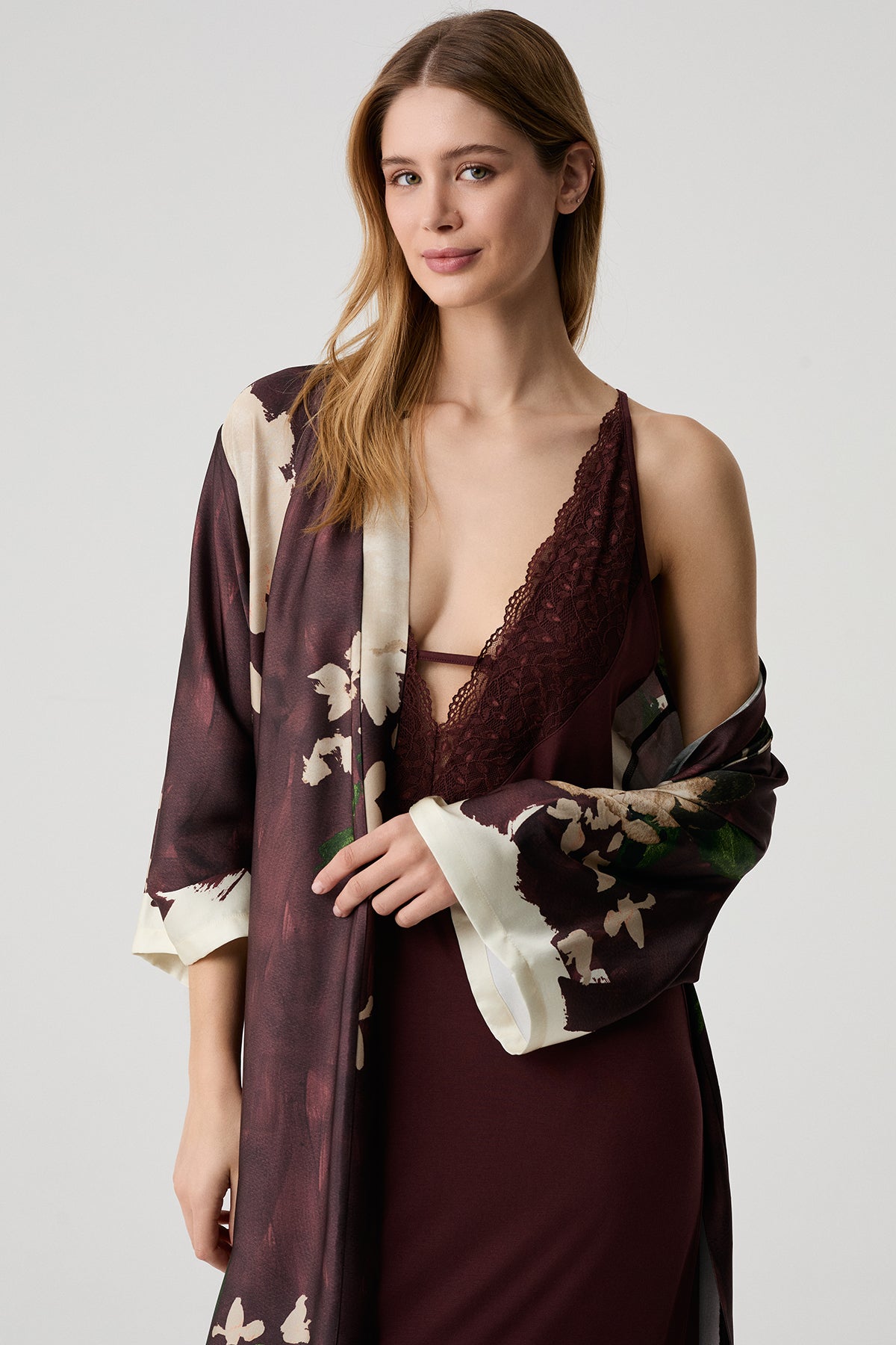 Le Boudoir de Prune – Ensemble 2 Pcs – Élégance florale et sensualité raffinée