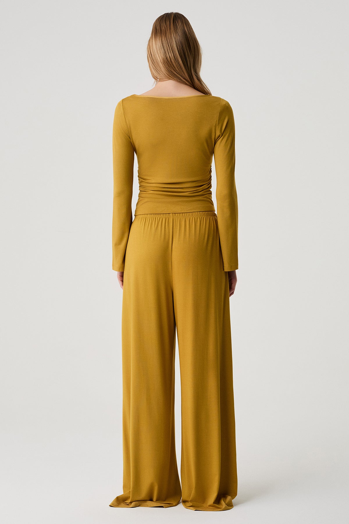 L’Après-Midi Safran - Ensemble 2 Pcs - Chaleur lumineuse et fluidité élégante