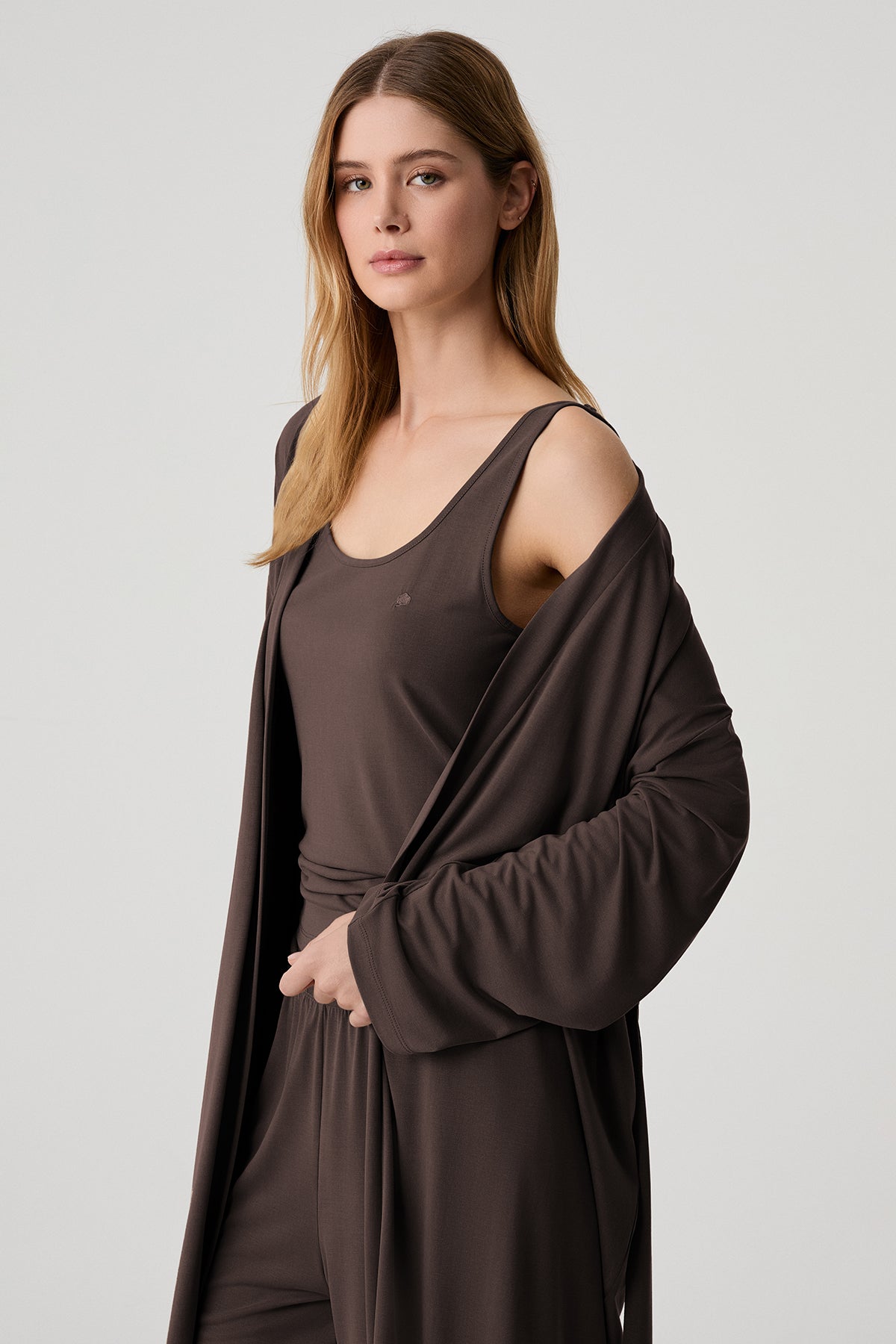 Le Jardin de Noisette – Ensemble 3 Pcs – Chaleur enveloppante et élégance naturelle