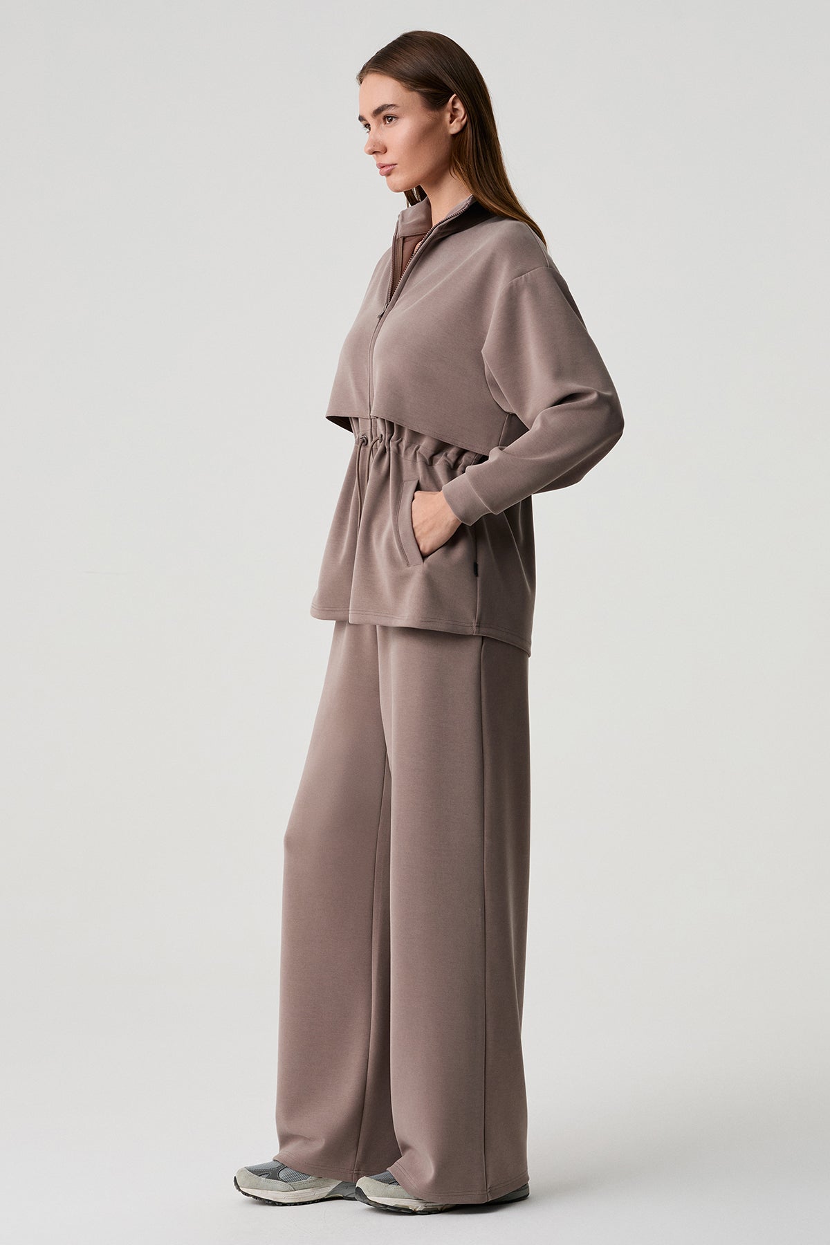 Le Matin de Brume - Ensemble 2 Pcs - Douceur taupe et sérénité enveloppante