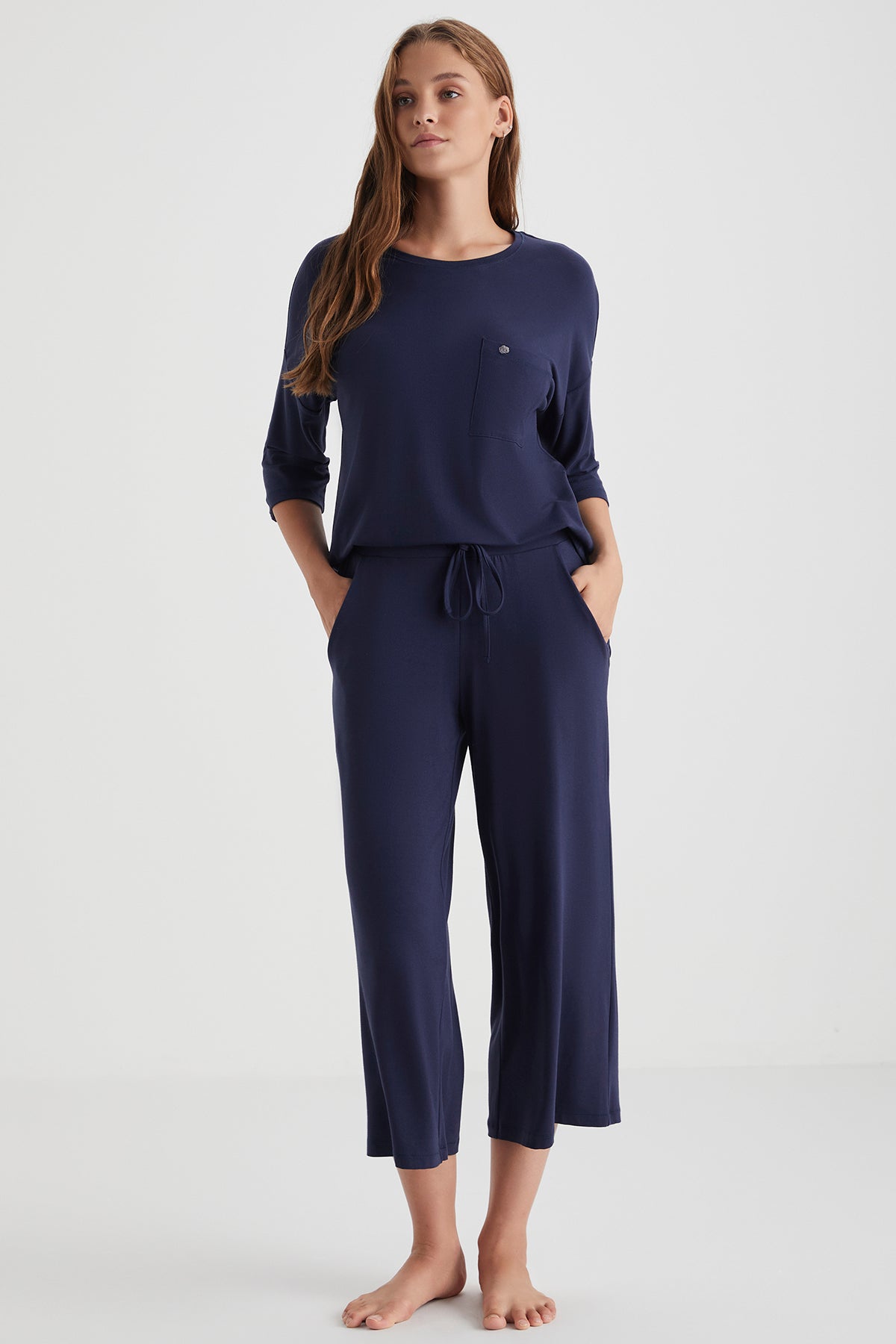 Bleu Silencieux - Ensemble 2 Pcs - Sérénité profonde et calme souverain
