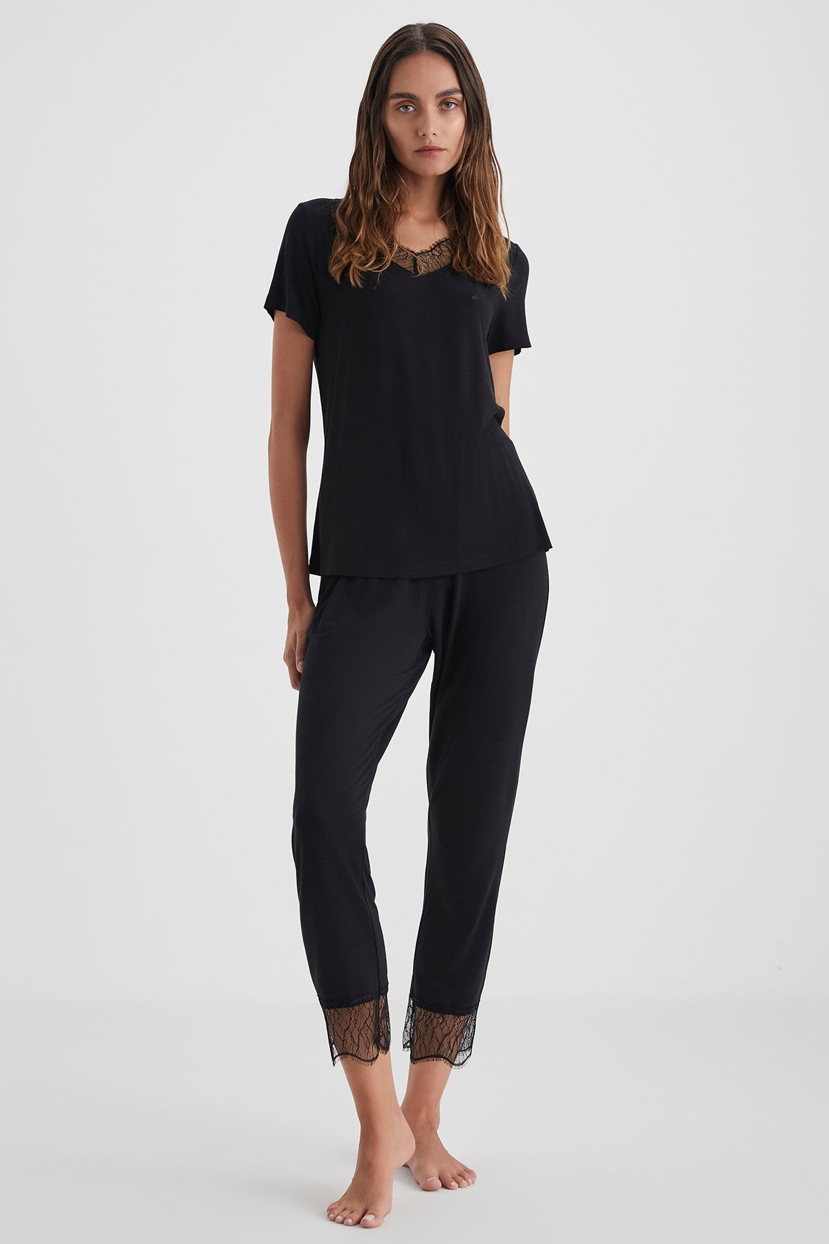 Nuit Élégante - Ensemble 2pcs - Élégance intemporelle et douceur enveloppante