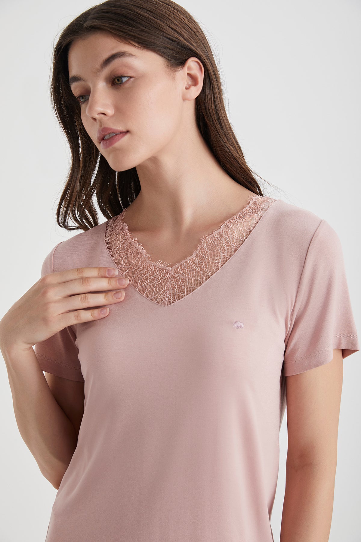 Douce Étreinte - Ensemble 2 Pcs - Raffinement poudré et douceur feutrée