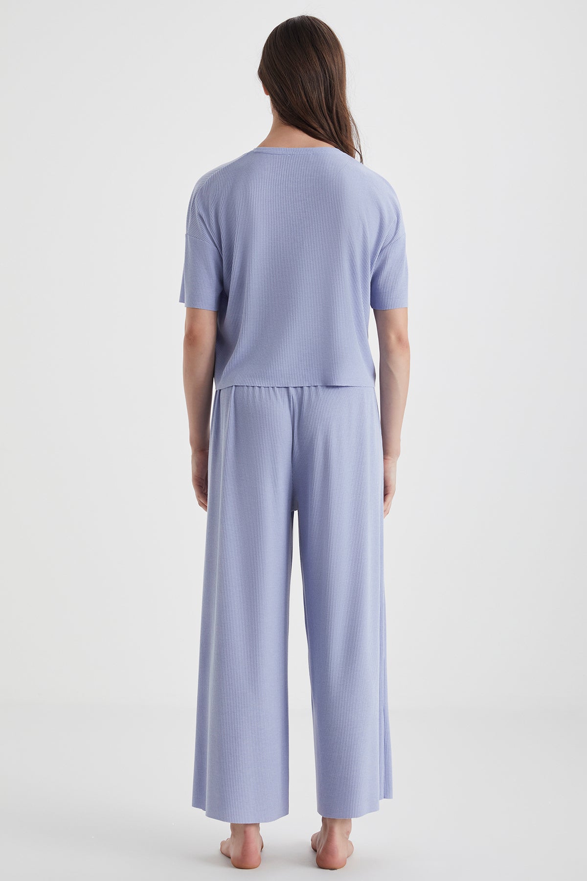 Étreinte de Lavande - Ensemble 2 Pcs - Douceur veloutée et féminité subtile