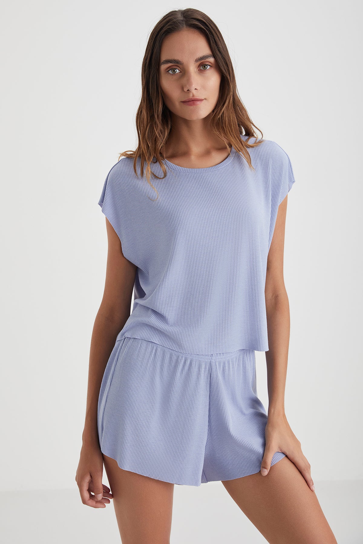 Éveil Pastel - Ensemble 2 Pcs- Douceur matinale et volupté paisible