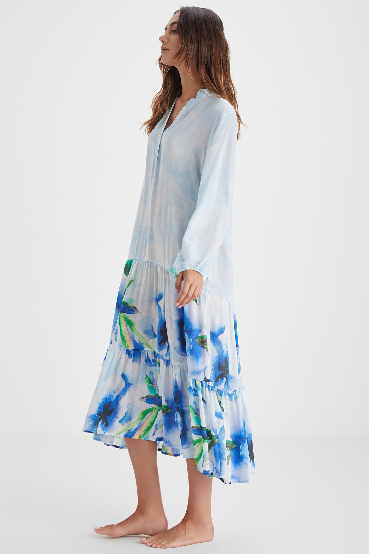 Brise Céleste - Robe longue -Grâce aérienne et légèreté naturelle