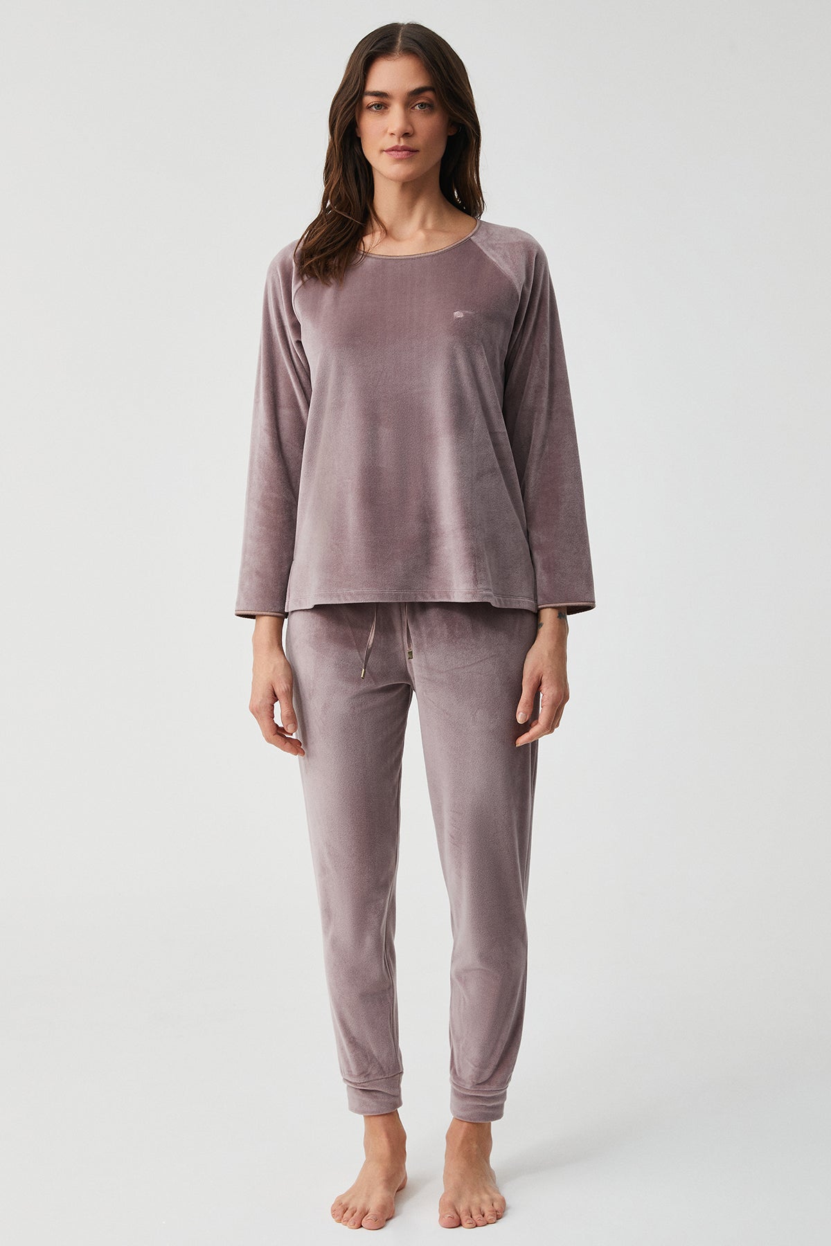 Lilas Brumeux - Ensemble 2 Pcs - Douceur apaisante et confort poétique