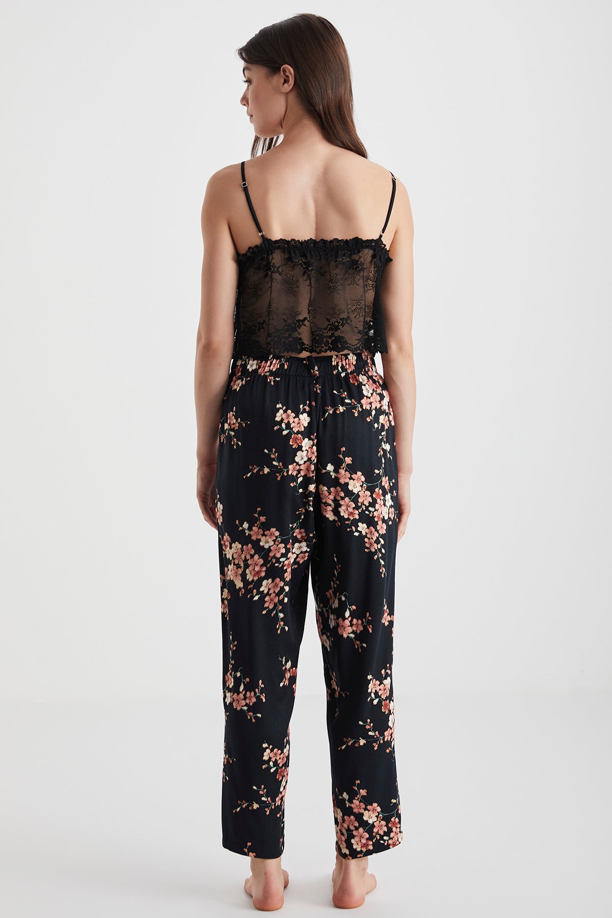 Fleur de Minuit – Ensemble 3 Pcs - Élégance sensuelle et poésie d'un soir