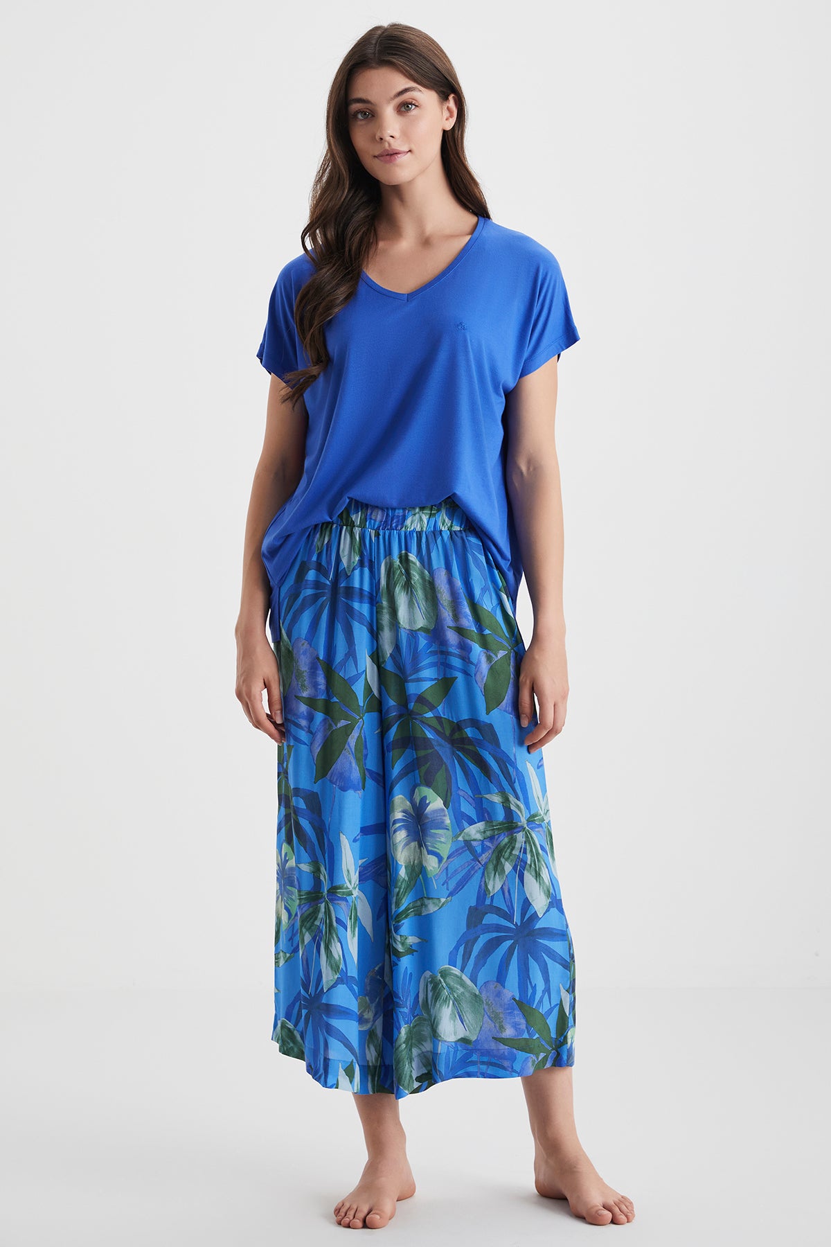 Essence de Fraîcheur – Ensemble 2 Pcs - Turquoise rafraîchissante et allure décontractée