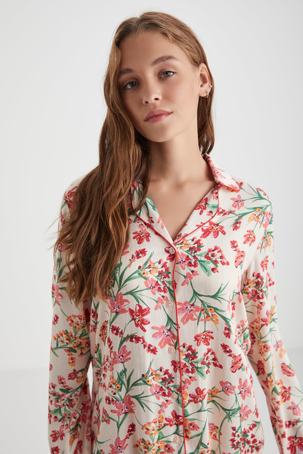 Brume Florale - Pyjama boutonné - Bouquet de fraicheur et douce parfumée