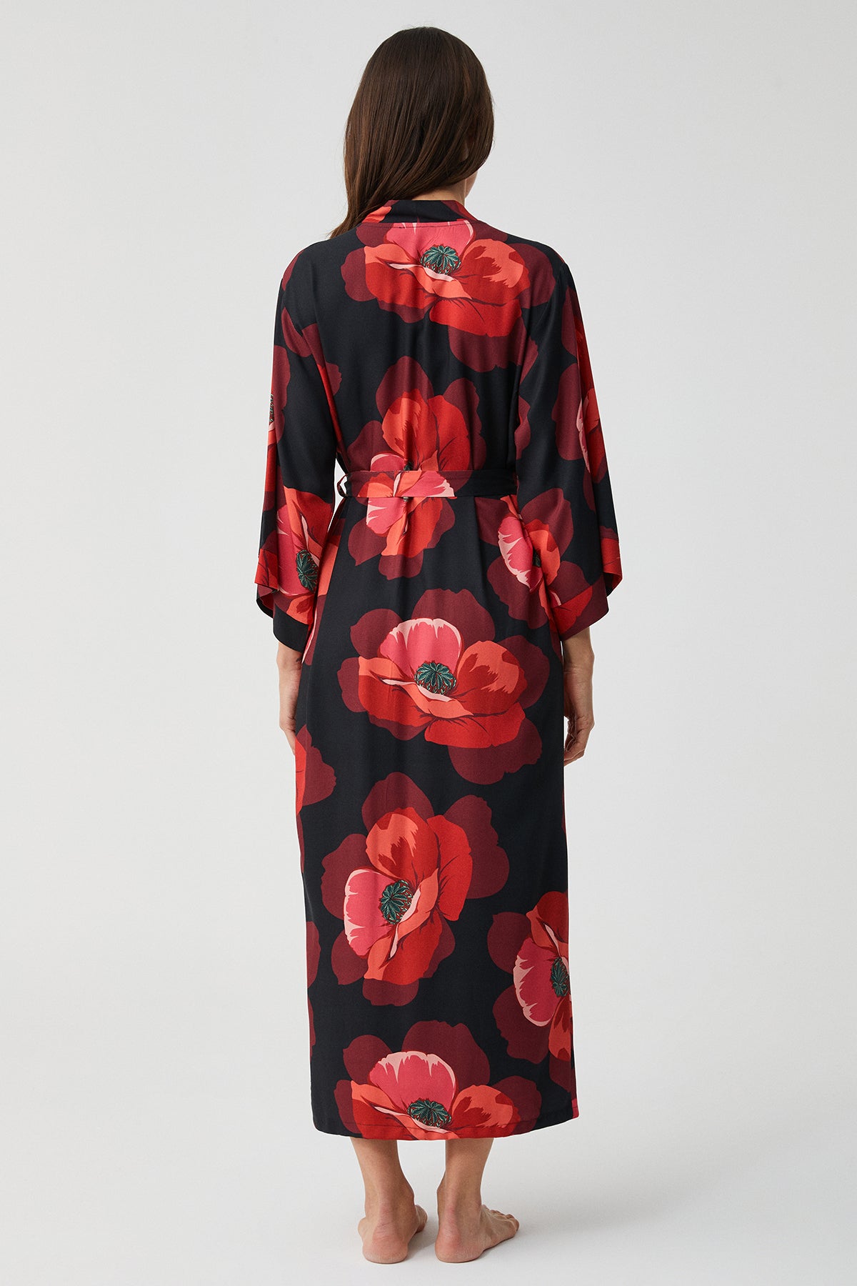 Rêve de Coquelicot – Ensemble 2 Pcs - Élégance Enveloppante et raffinement intemporel