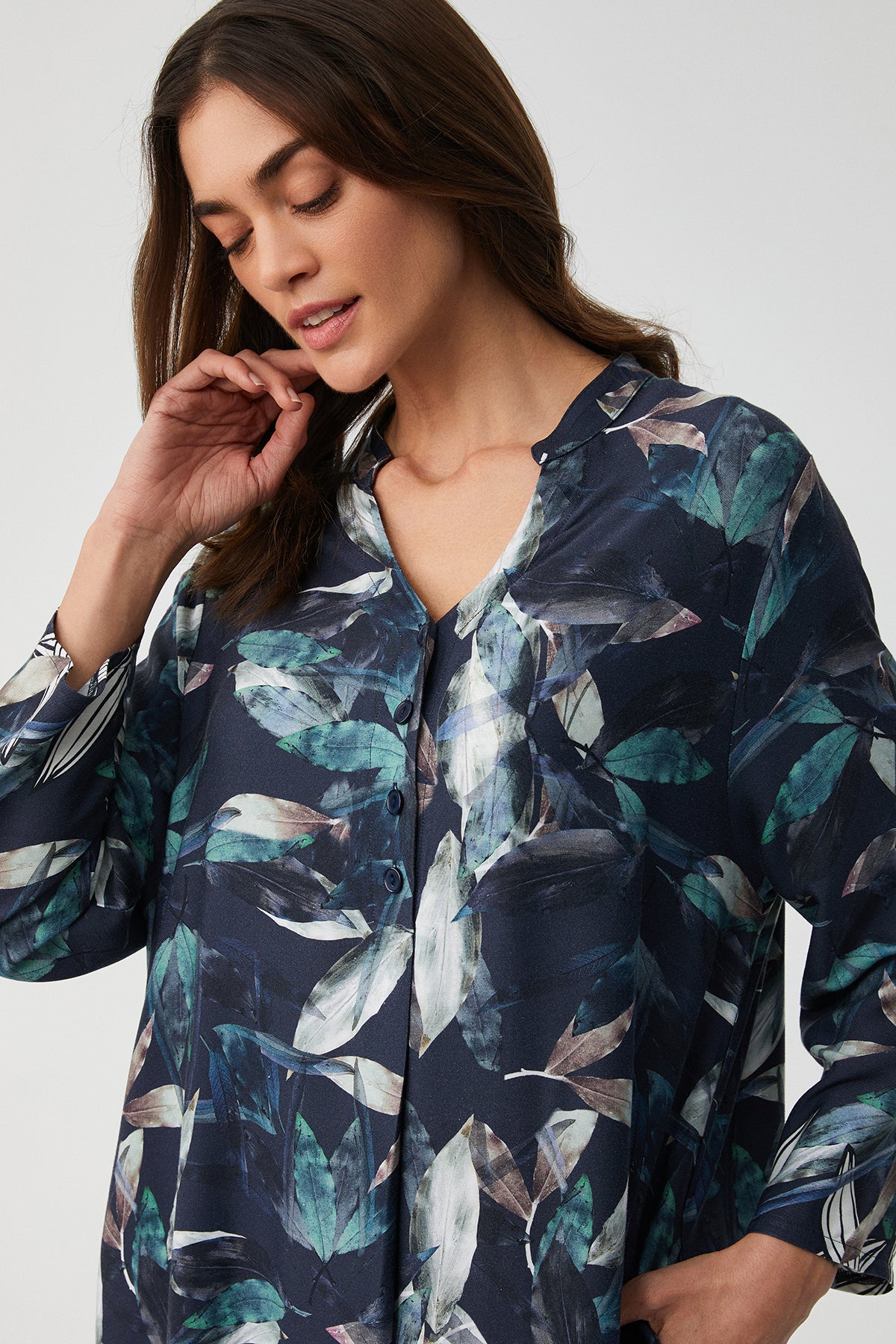 Éclat de Lierre - Robe longue - Élégance-fluide et féminité intemporelle