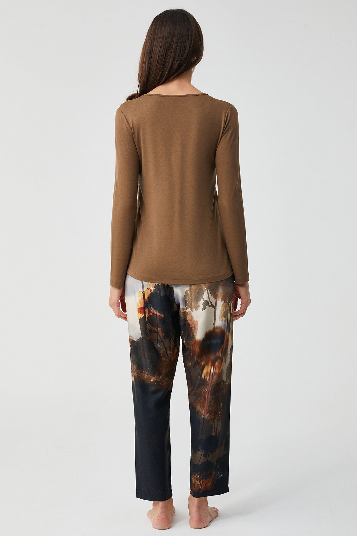 Dahlia d’Automne - Ensemble 2 Pcs - Élégance décontractée et raffinement naturel