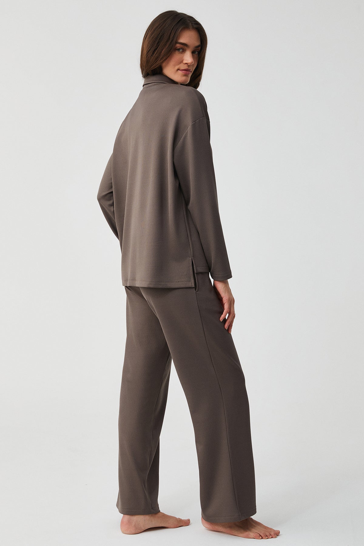 Magnolia Voilé- Ensemble 2 Pcs - Élégance décontractée et raffinement naturel