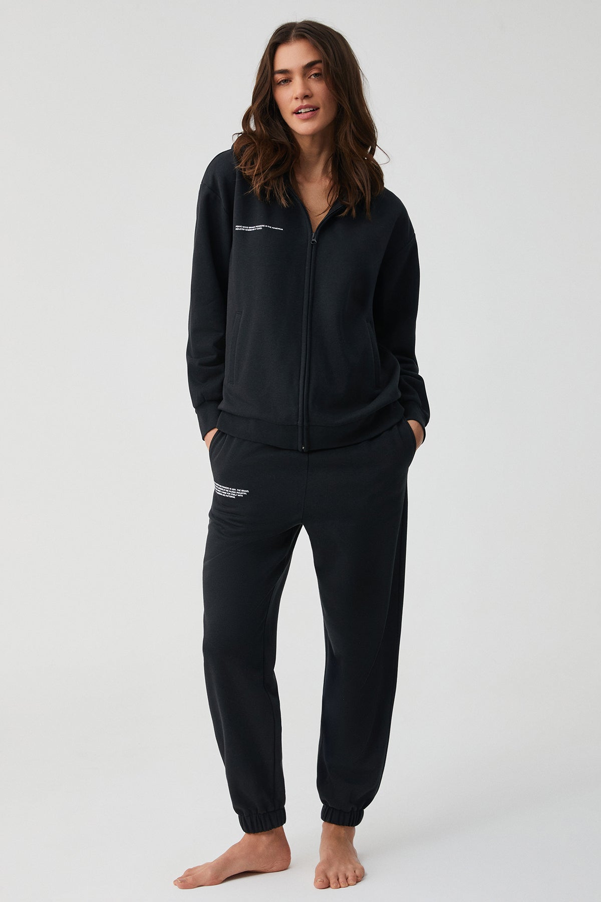 Nuit Dahlia - Survêtement 2Pcs - Élégance mystérieuse et confort enveloppant