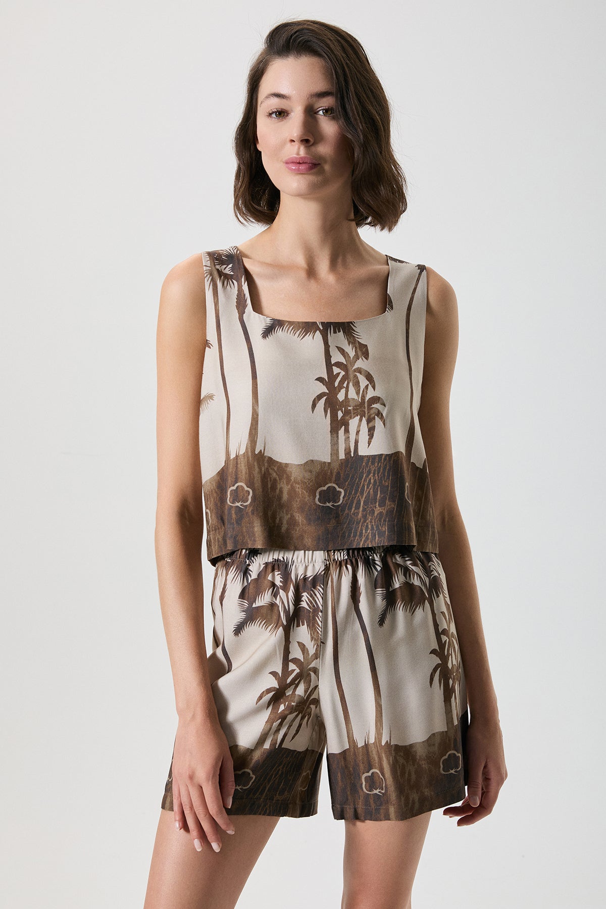 Lumière d’Oasis - Ensemble 2 Pcs - Charme tropical et confort aérien