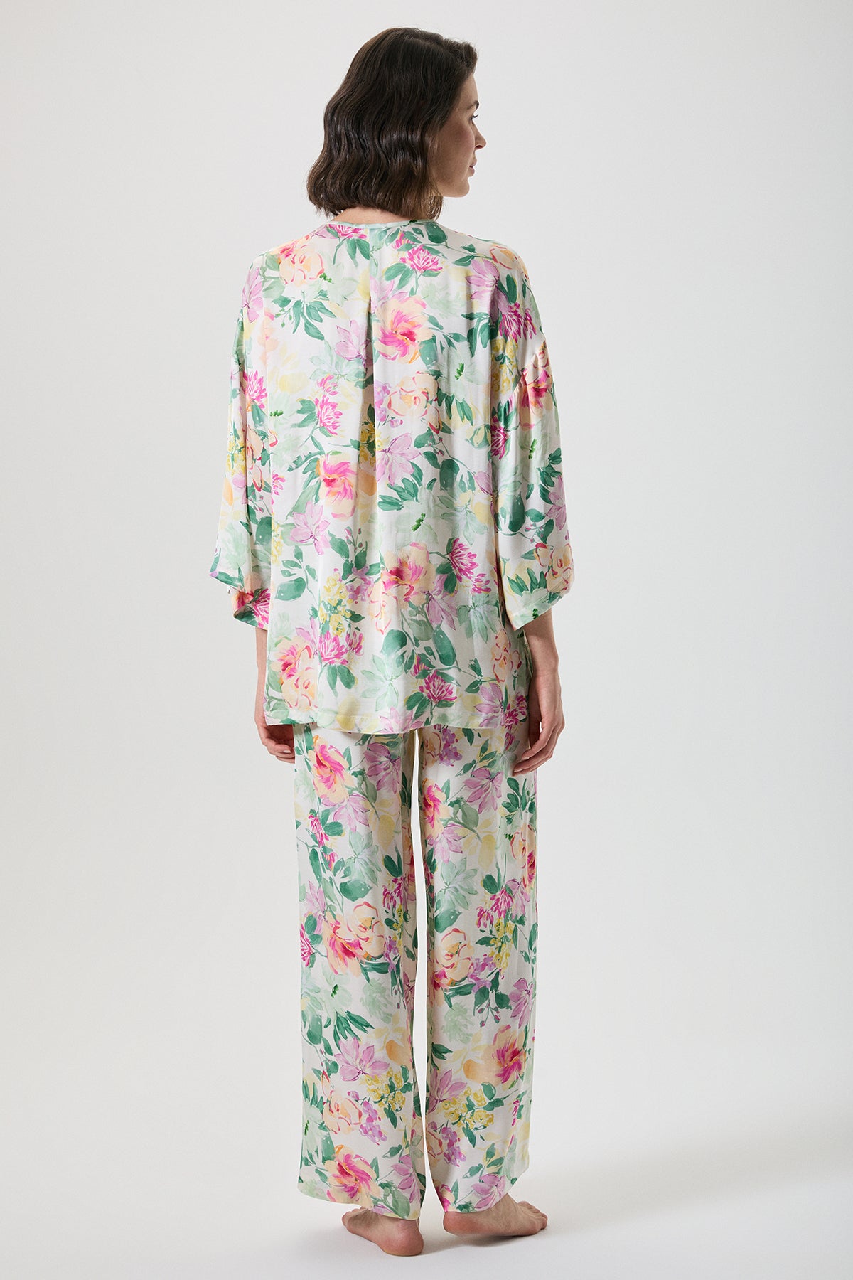 Lumière Florale - Ensemble 2 Pcs - Elégance florale et romantisme poétique