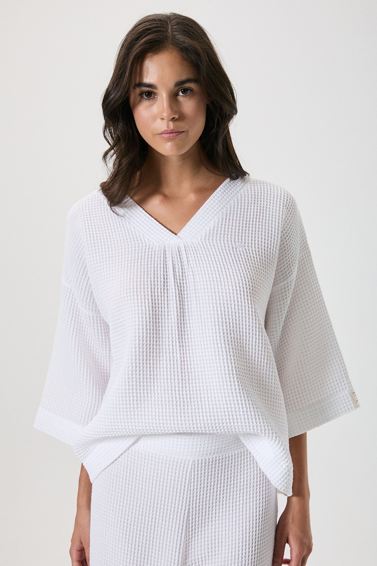Blanc Serein - Ensemble 2 Pcs - Pureté apaisante et douceur lumineuse