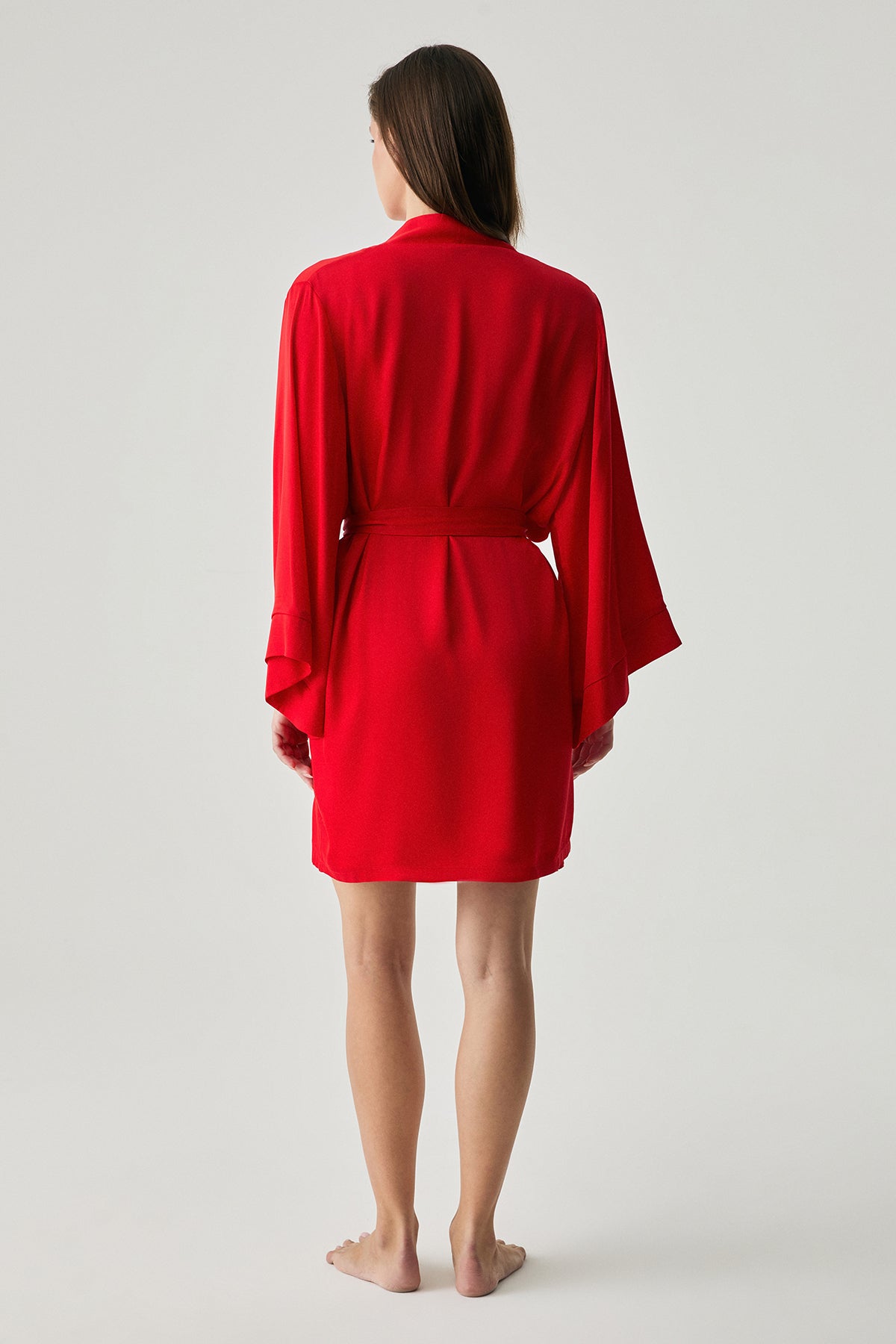 Flamme Élégante - Robe de chambre femme - Allure enveloppante et charme subtil