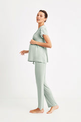 Pyjama maternité vert NC